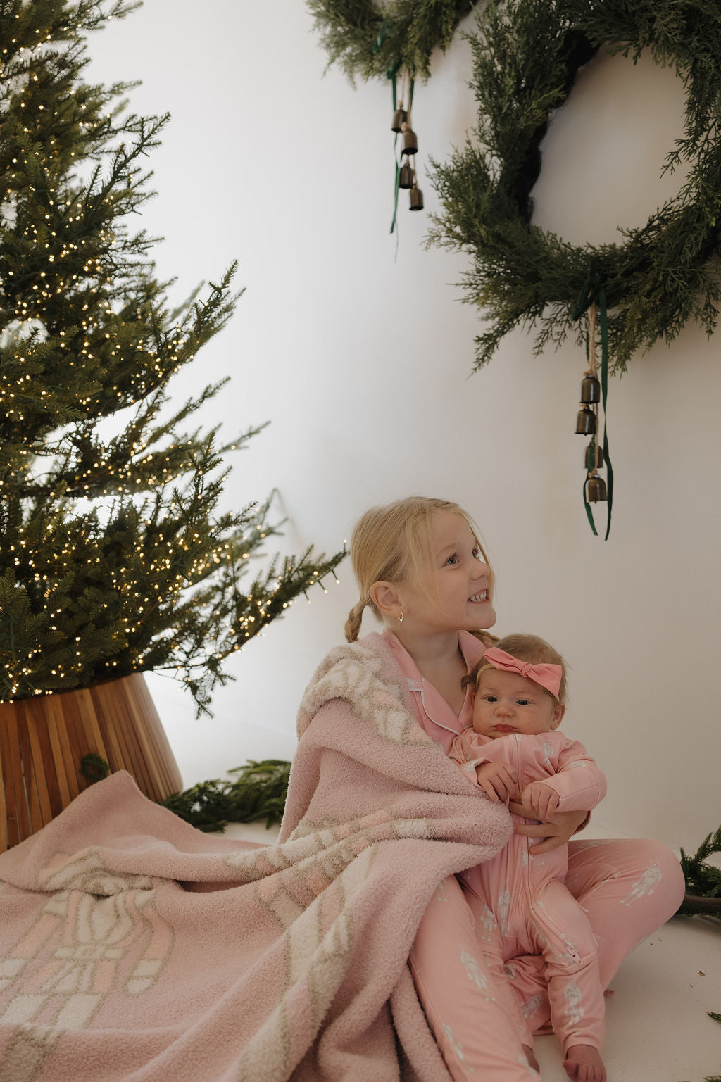 Toddler Bamboo Button Up Lounge Set | Nutcracker