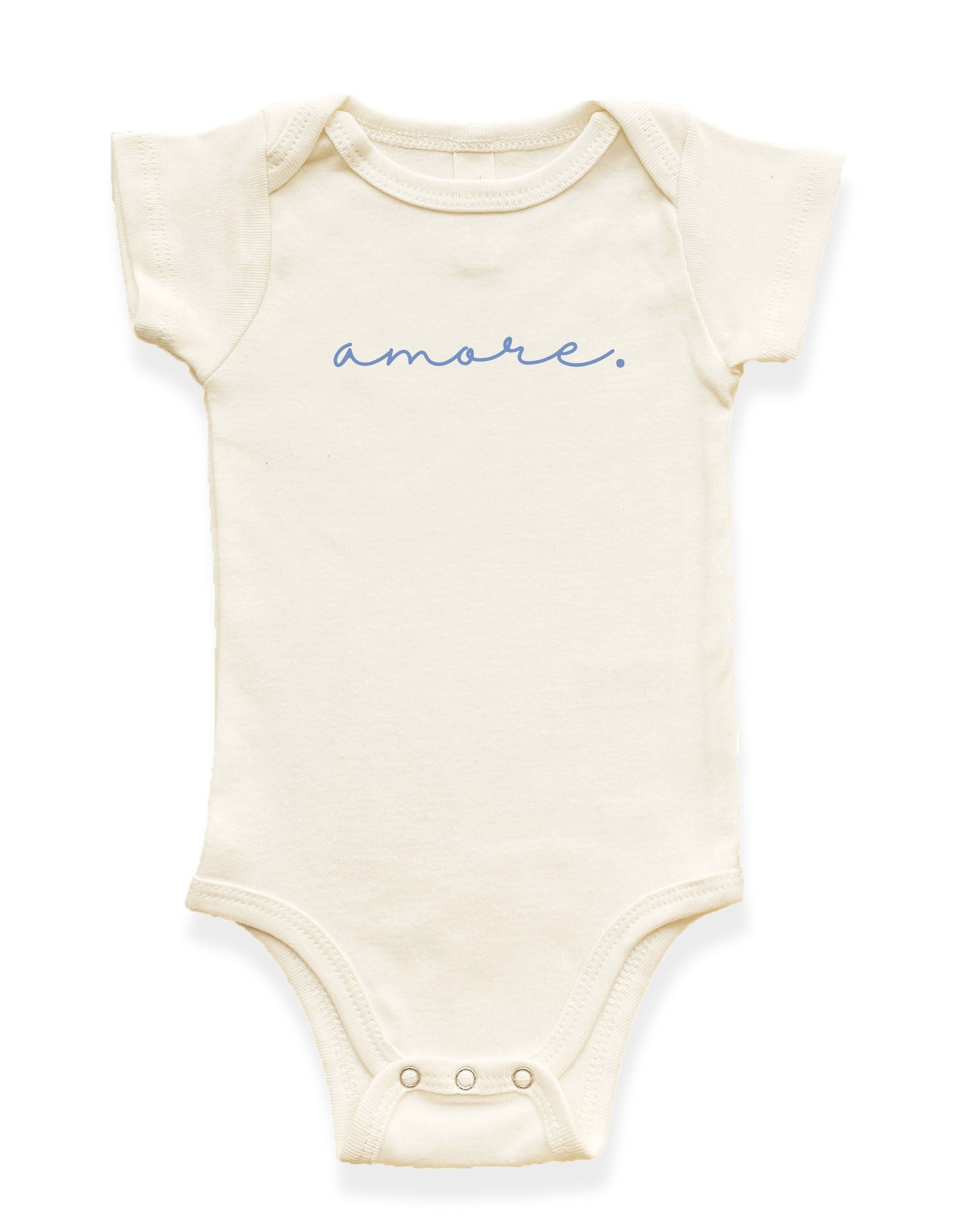 Amore Organic Cotton Baby Bodysuit