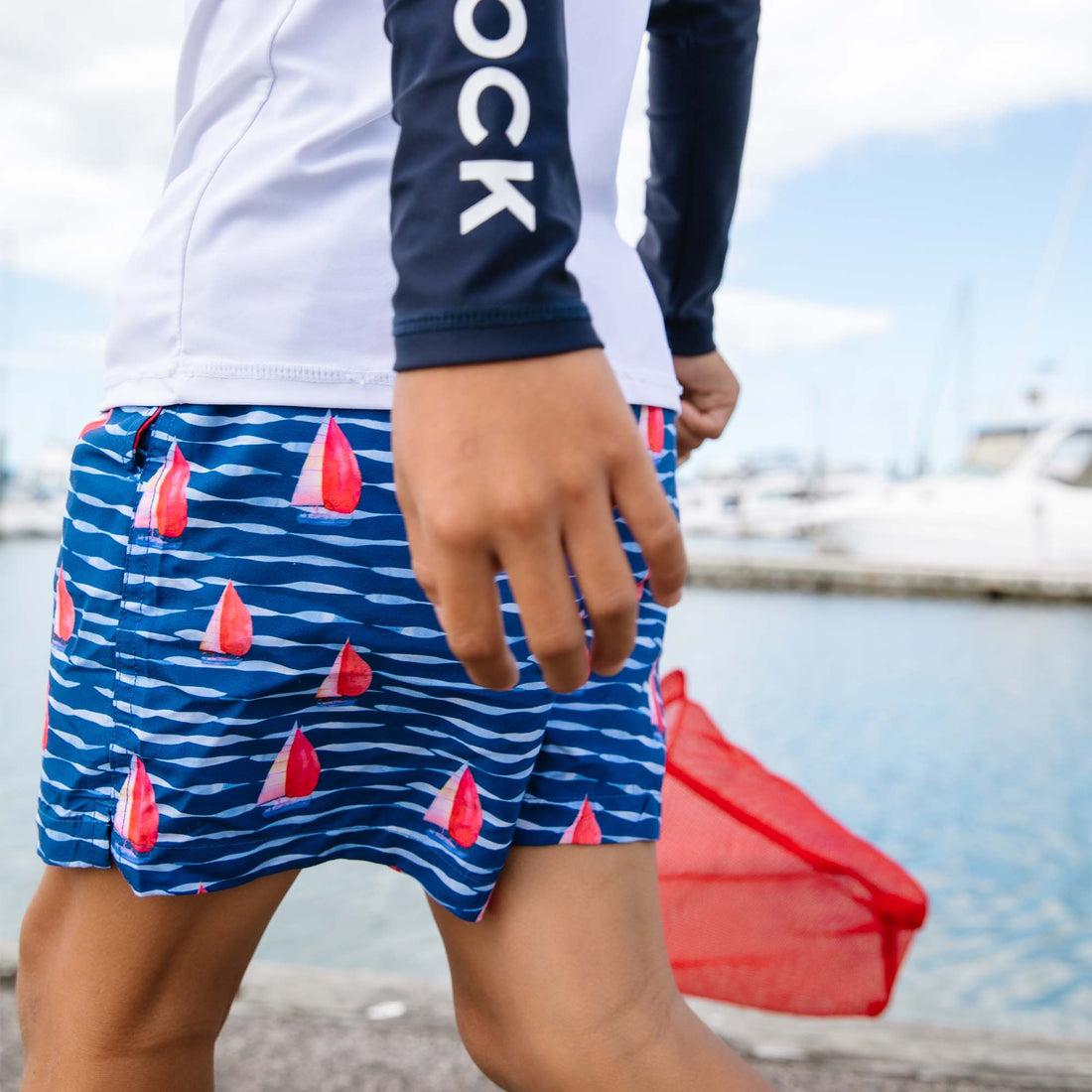 Sailboat Rock Swim Short