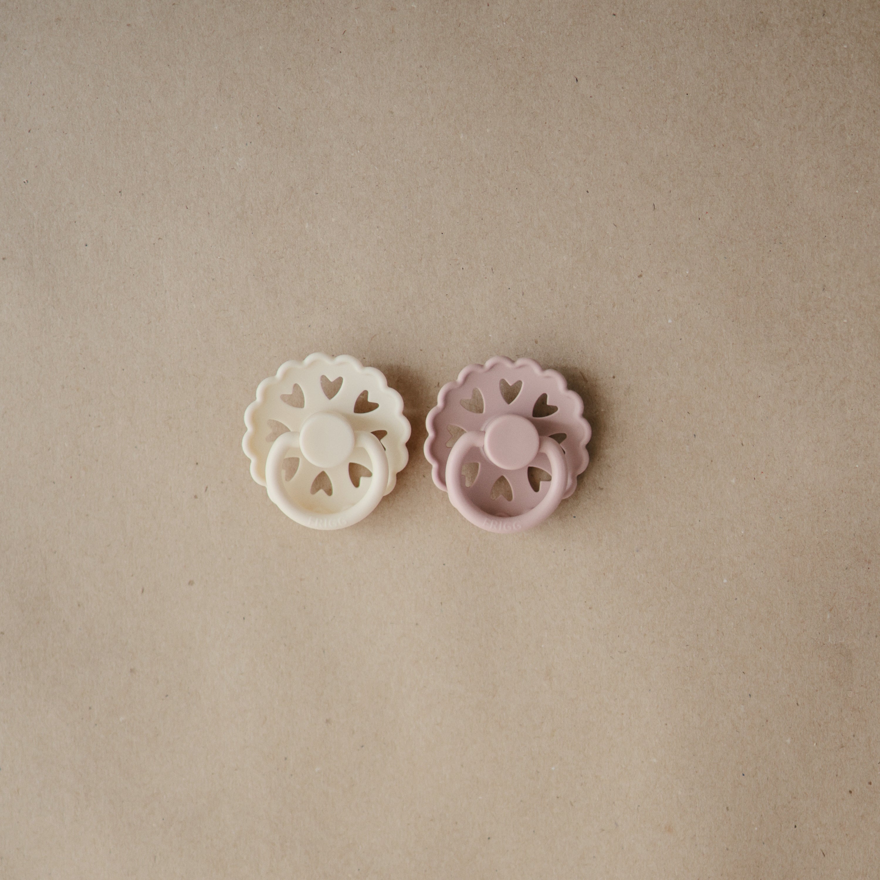 FRIGG Andersen Fairytale Silicone Pacifier 2 - Pack - Tenth & Pine - FRIGG PACIFIERS - 6 - 18 months - Stone Blue/Willow Gray