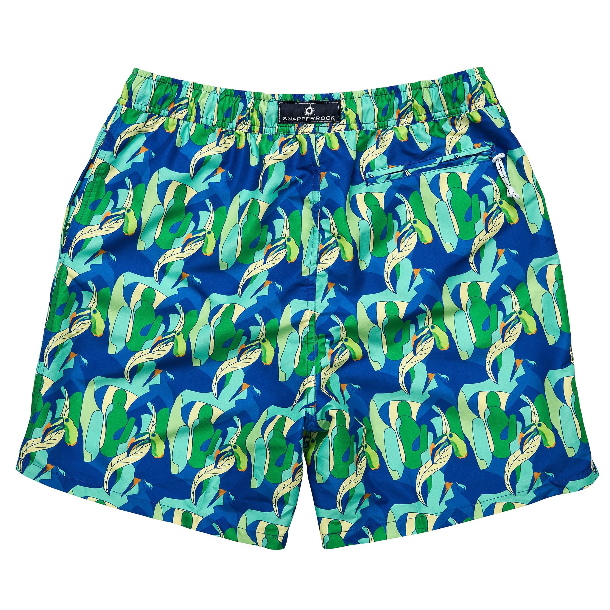 Mens Toucan Jungle Sustainable Swim Short
