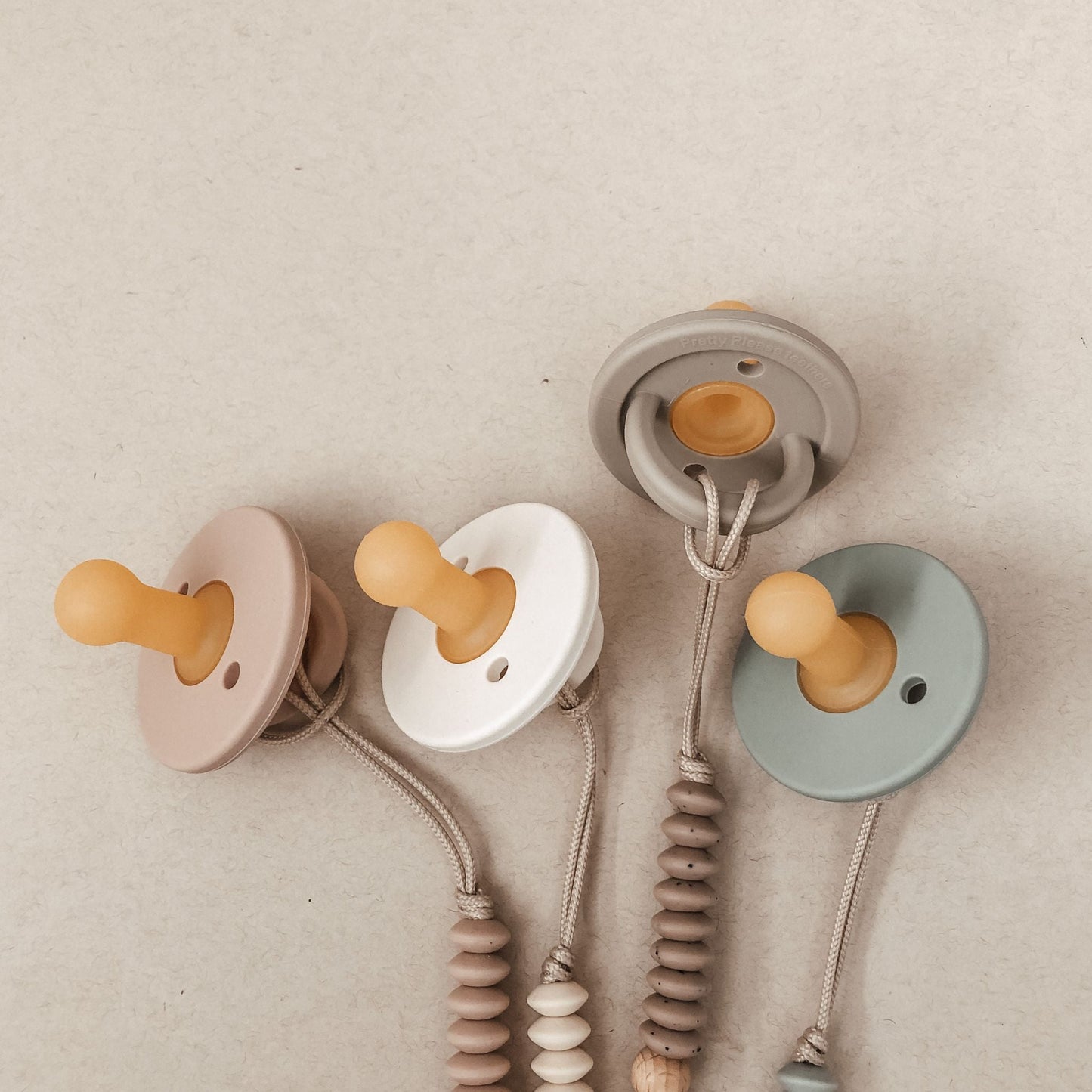 Modern Pacifier | Speckled Almond
