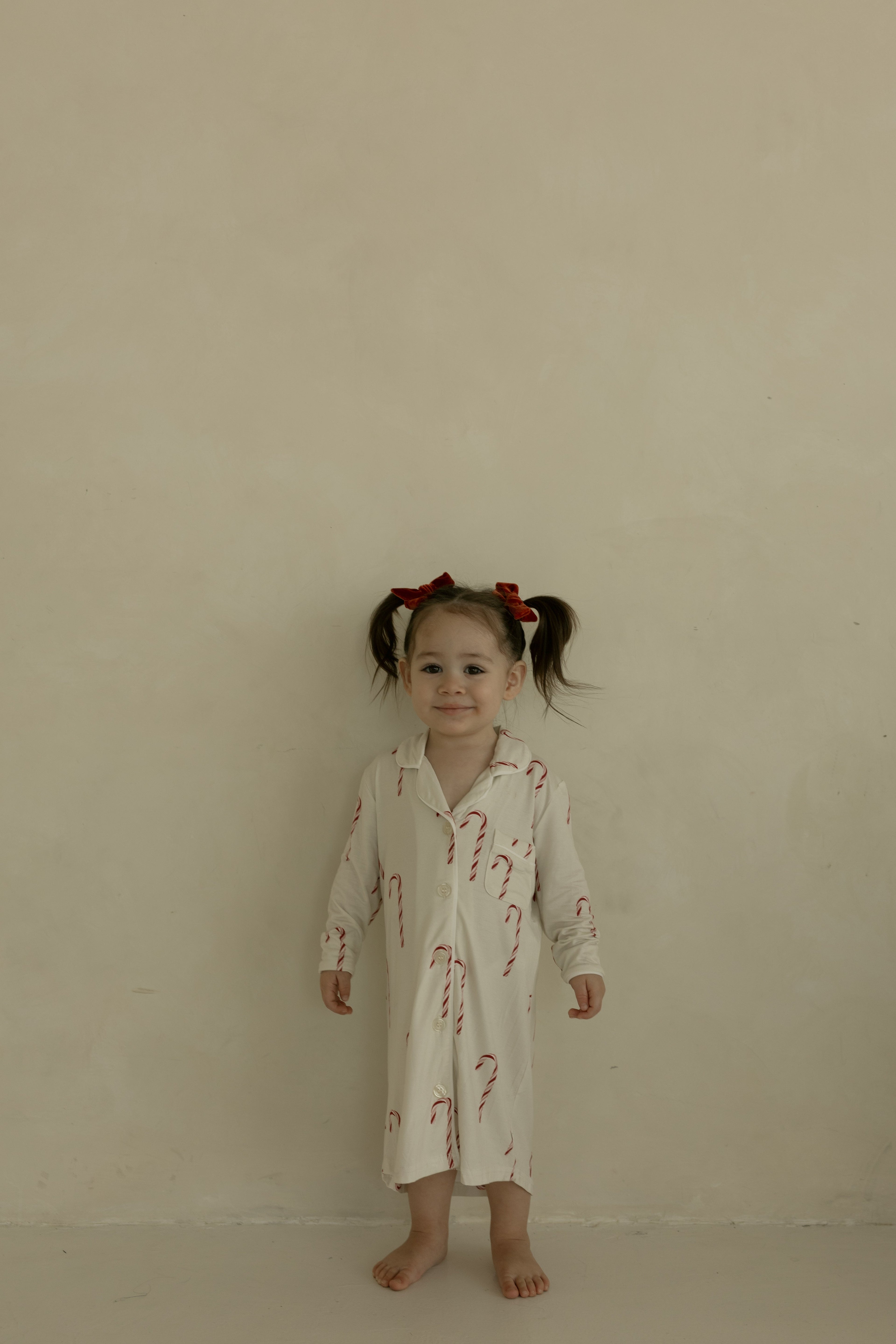 Toddler Bamboo Sleeping Dress | Candy Cane