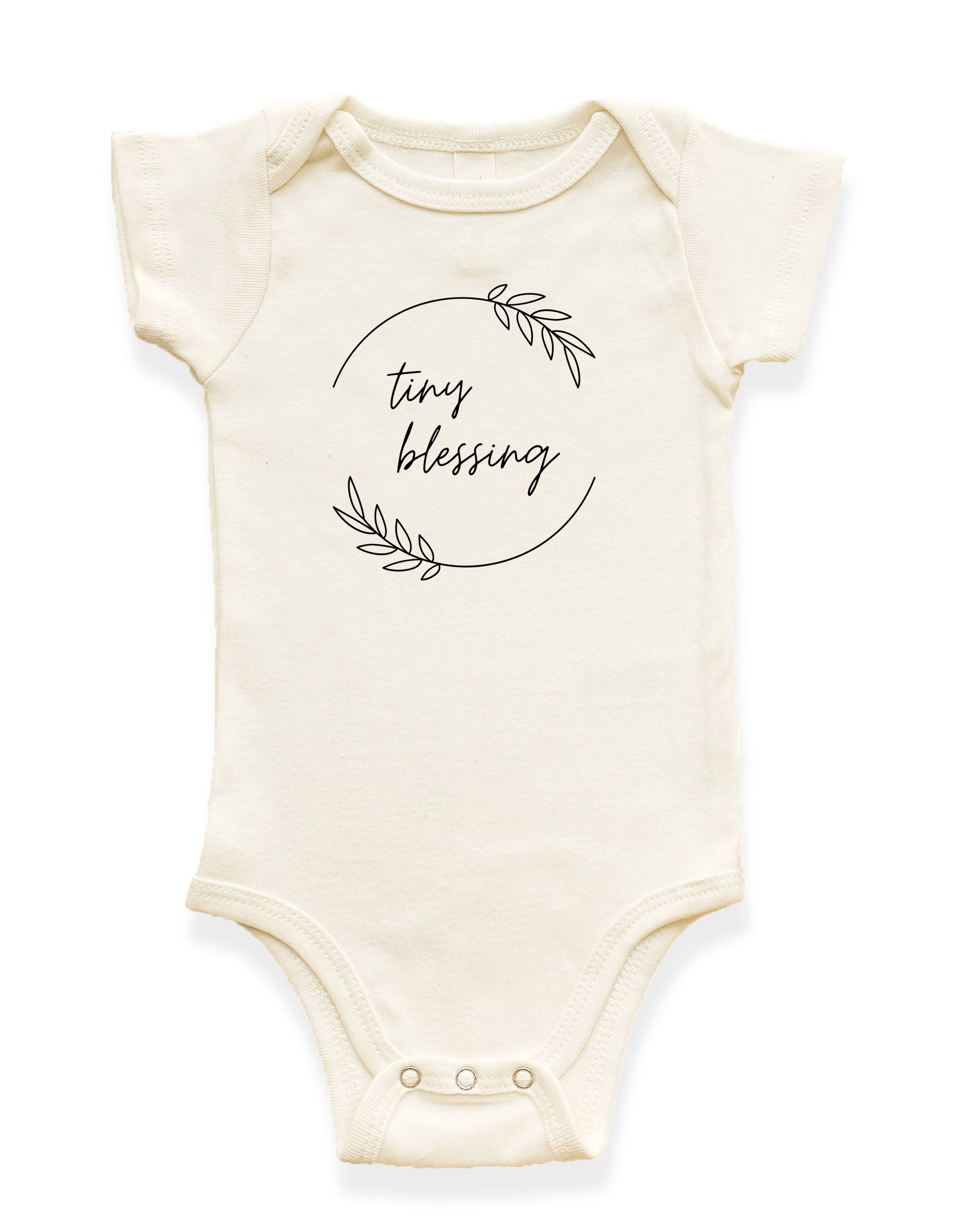 Tiny Blessing Organic Baby Bodysuit