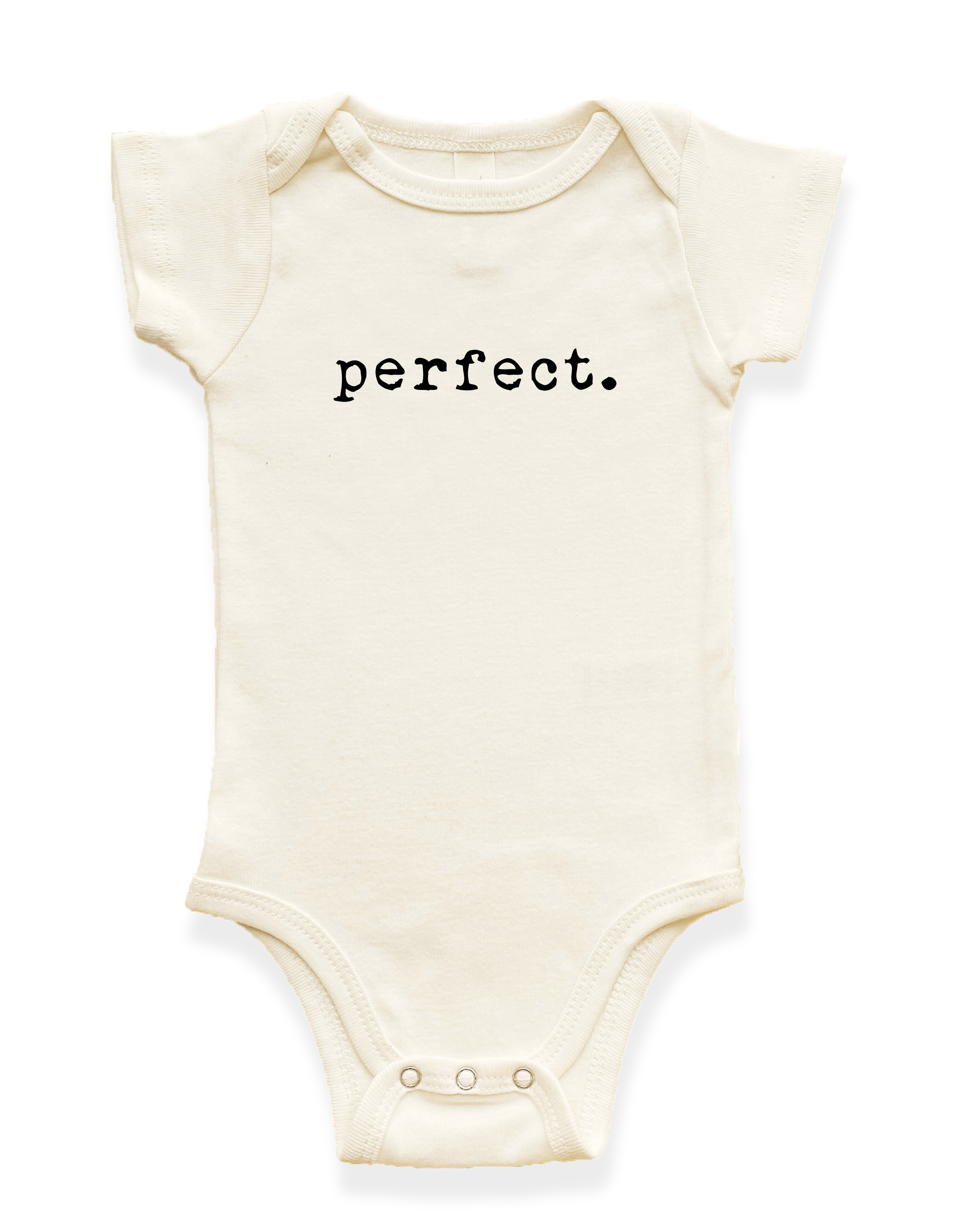 Perfect Organic Cotton Baby Bodysuit