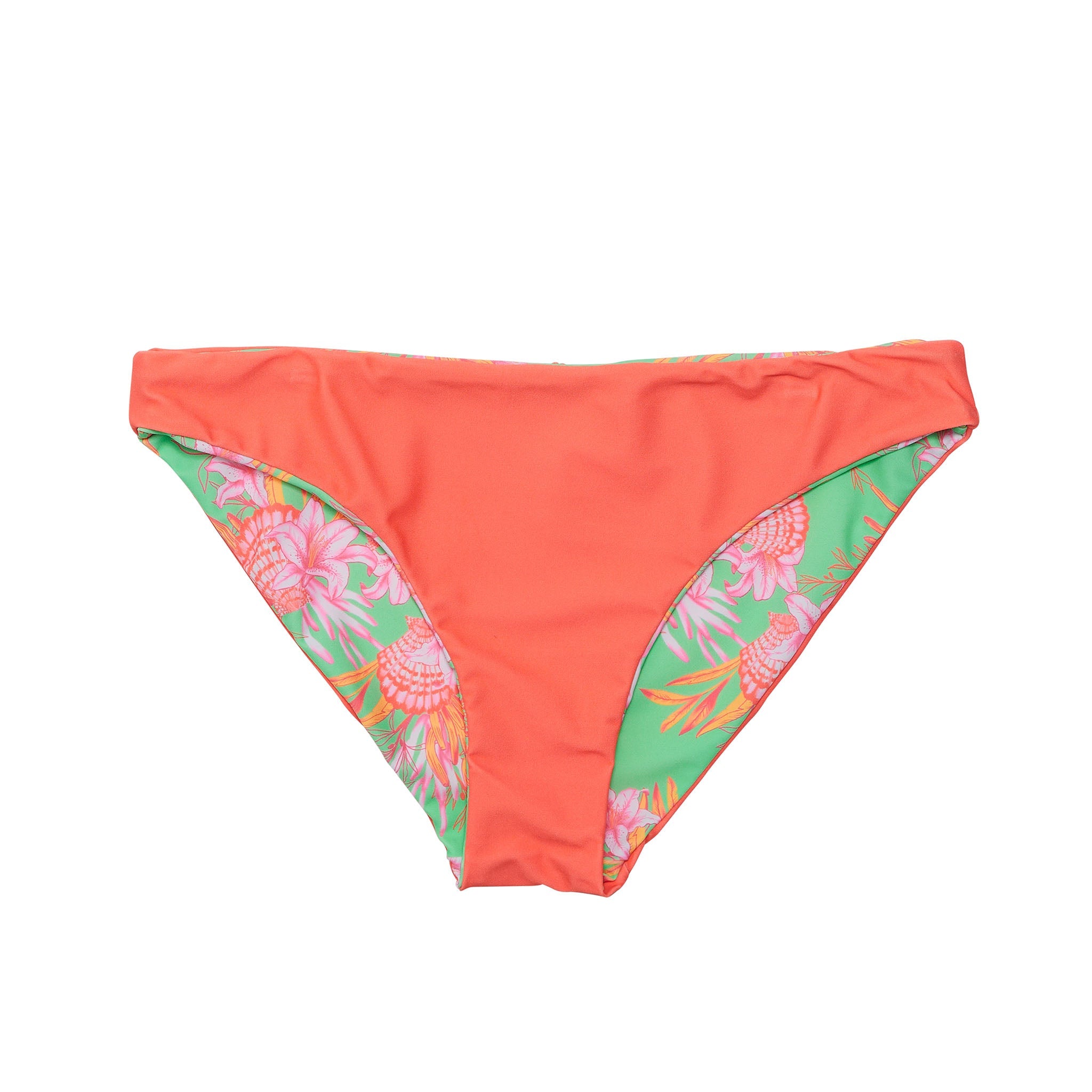 Womens Coastal Shells Sustainable Bikini Bottom