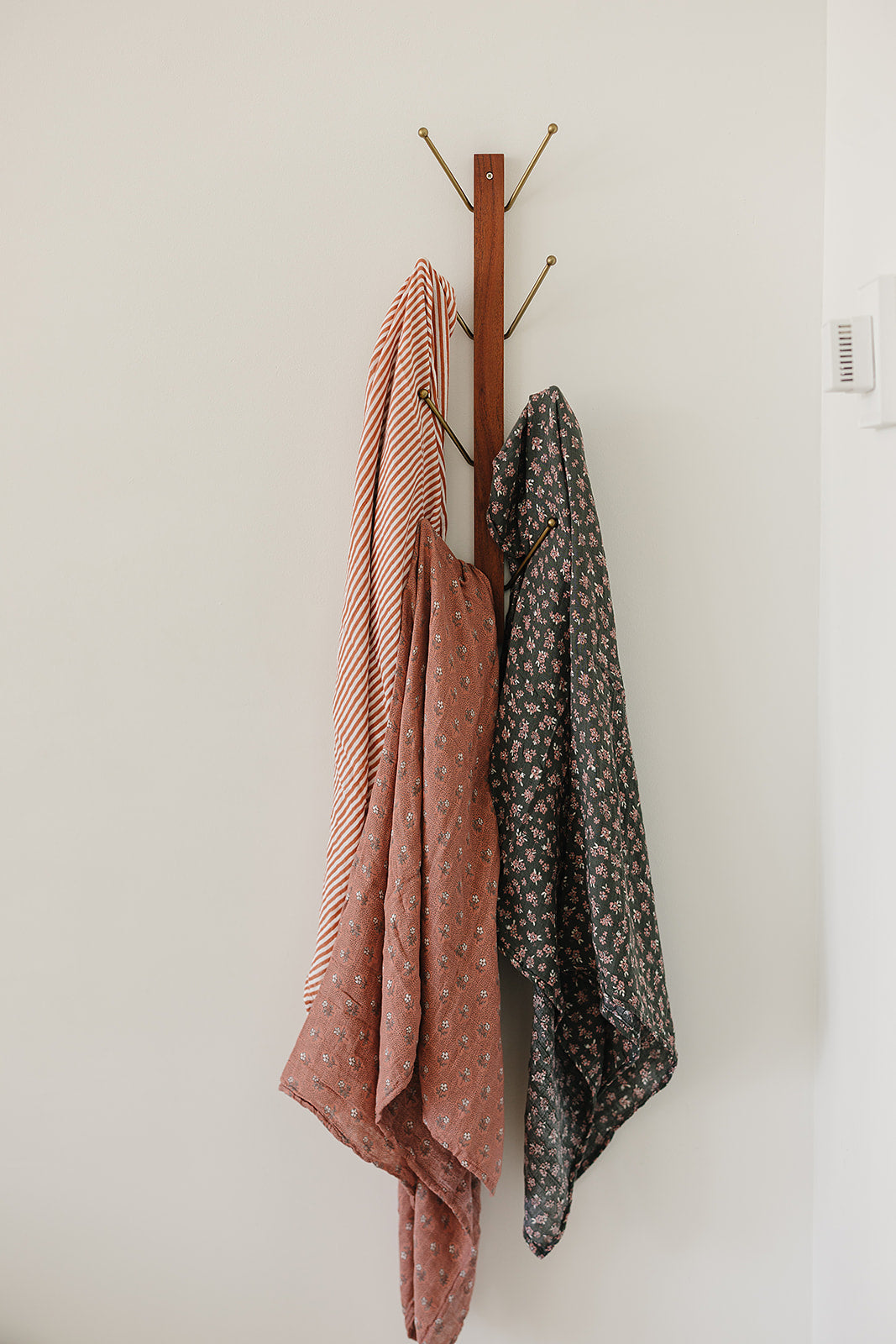 Olive Bloom Muslin Swaddle Blanket