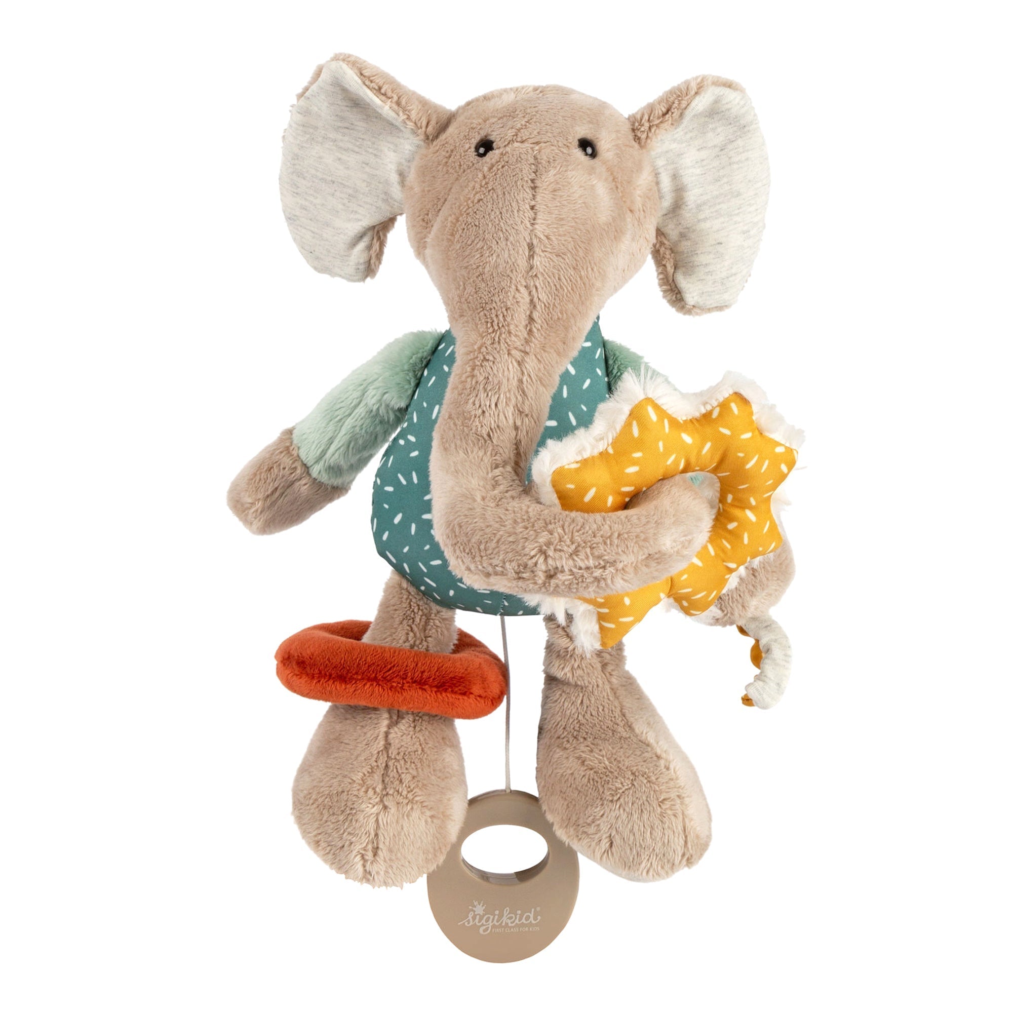 Activity Elephant Musical Toy - Tenth & Pine - Activity Toys -