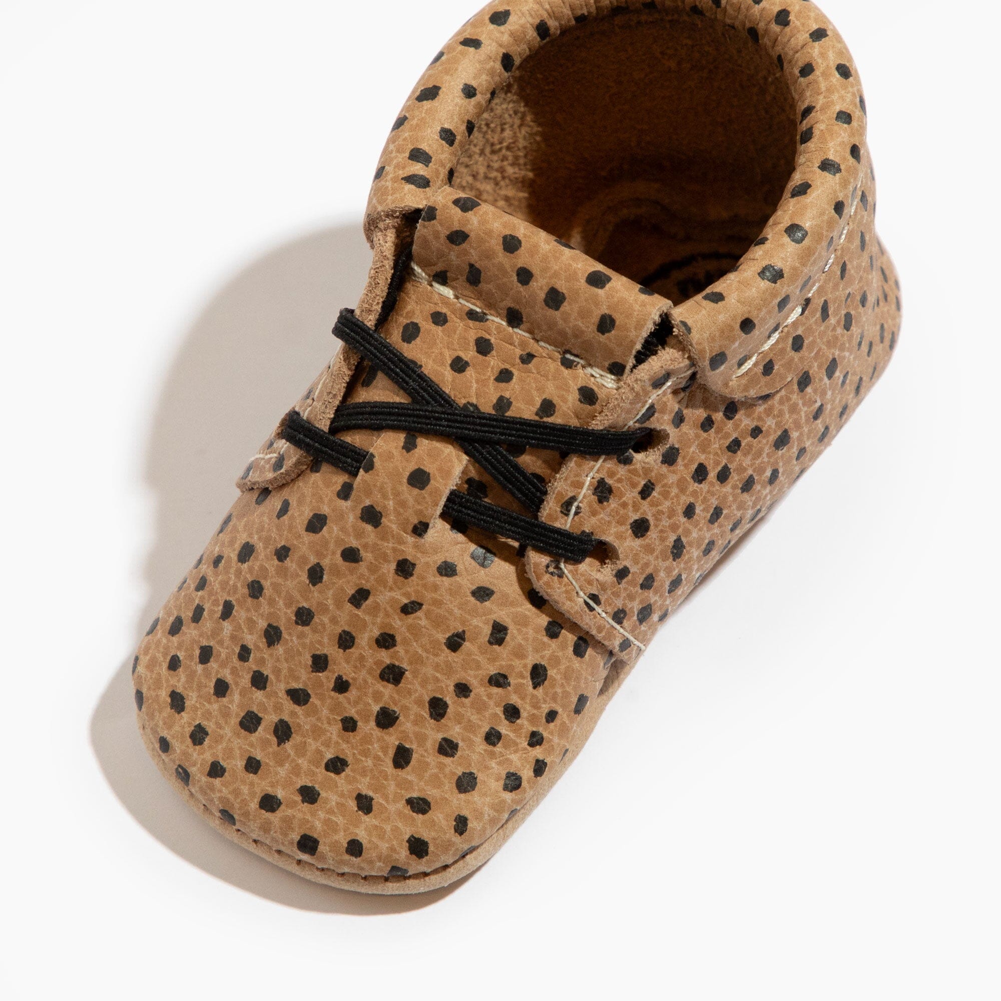 Almond Speckles Oxford Baby Shoe - Tenth & Pine - Oxford - Soft Sole - 1