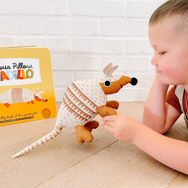 Armadillo Book and Stuffed Animal Set - Tenth & Pine -