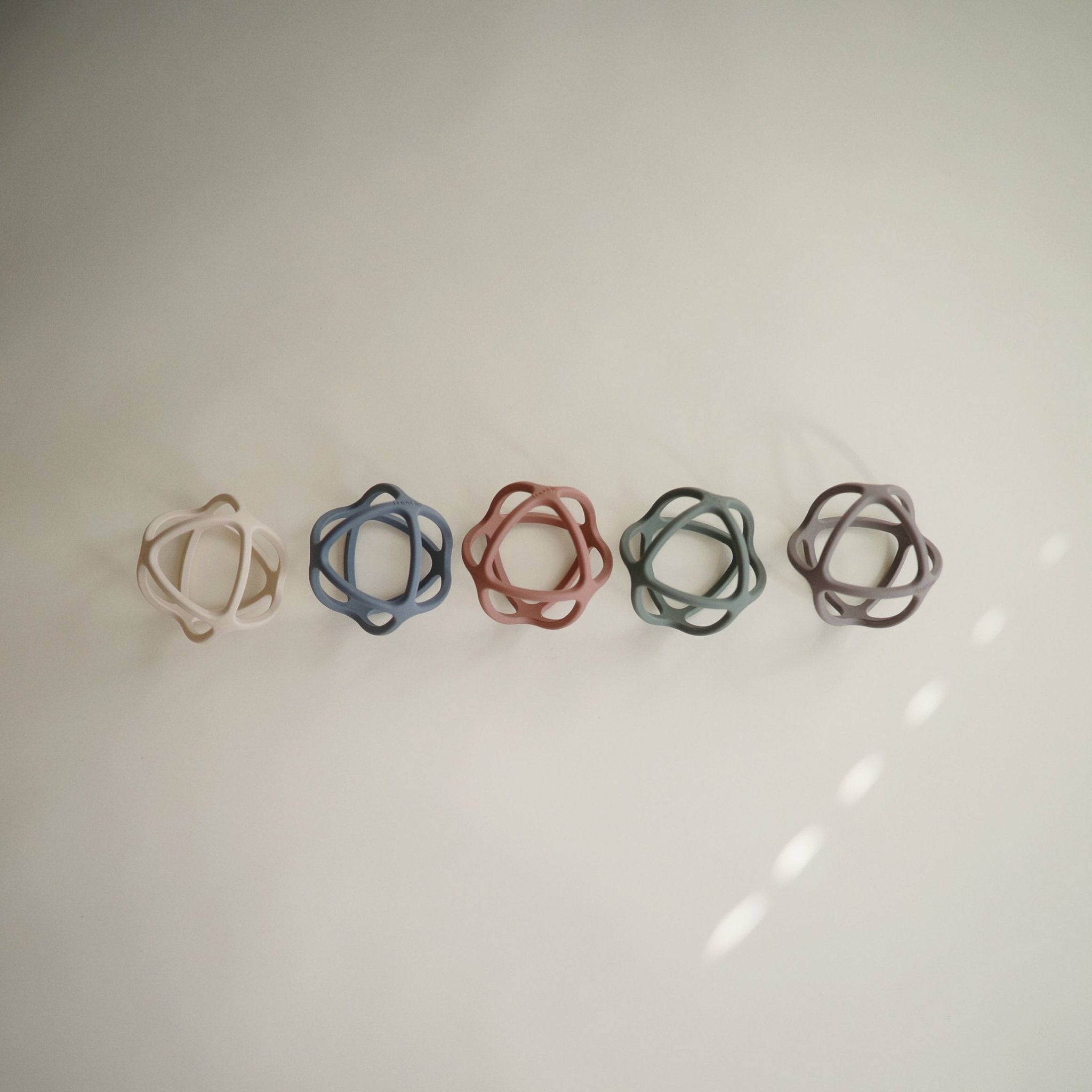 Ball Teether - Tenth & Pine - teether - Dove Gray