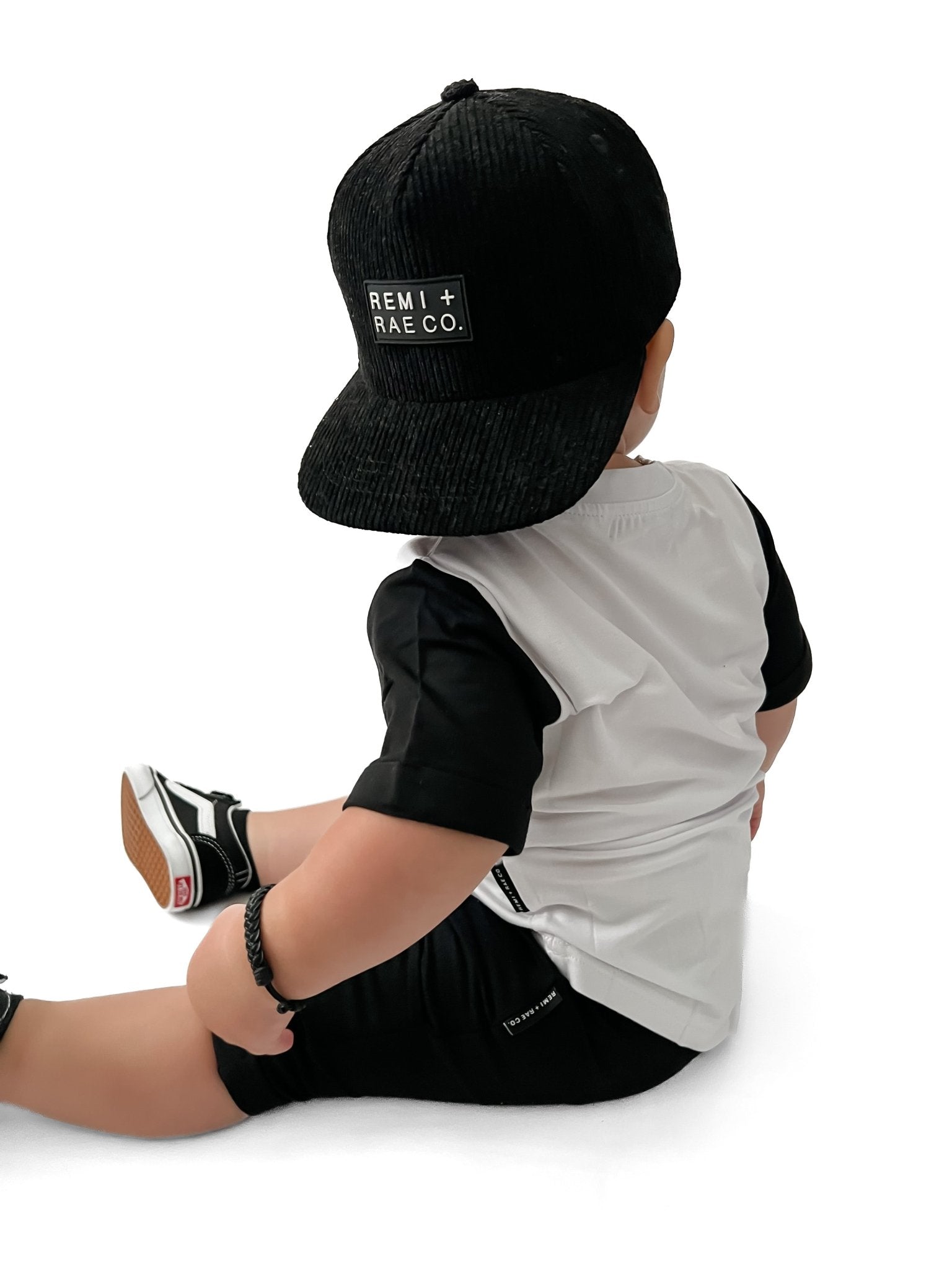 BAMBOO HAREM SHORTS - BLACK - Tenth & Pine - 3 - 6M