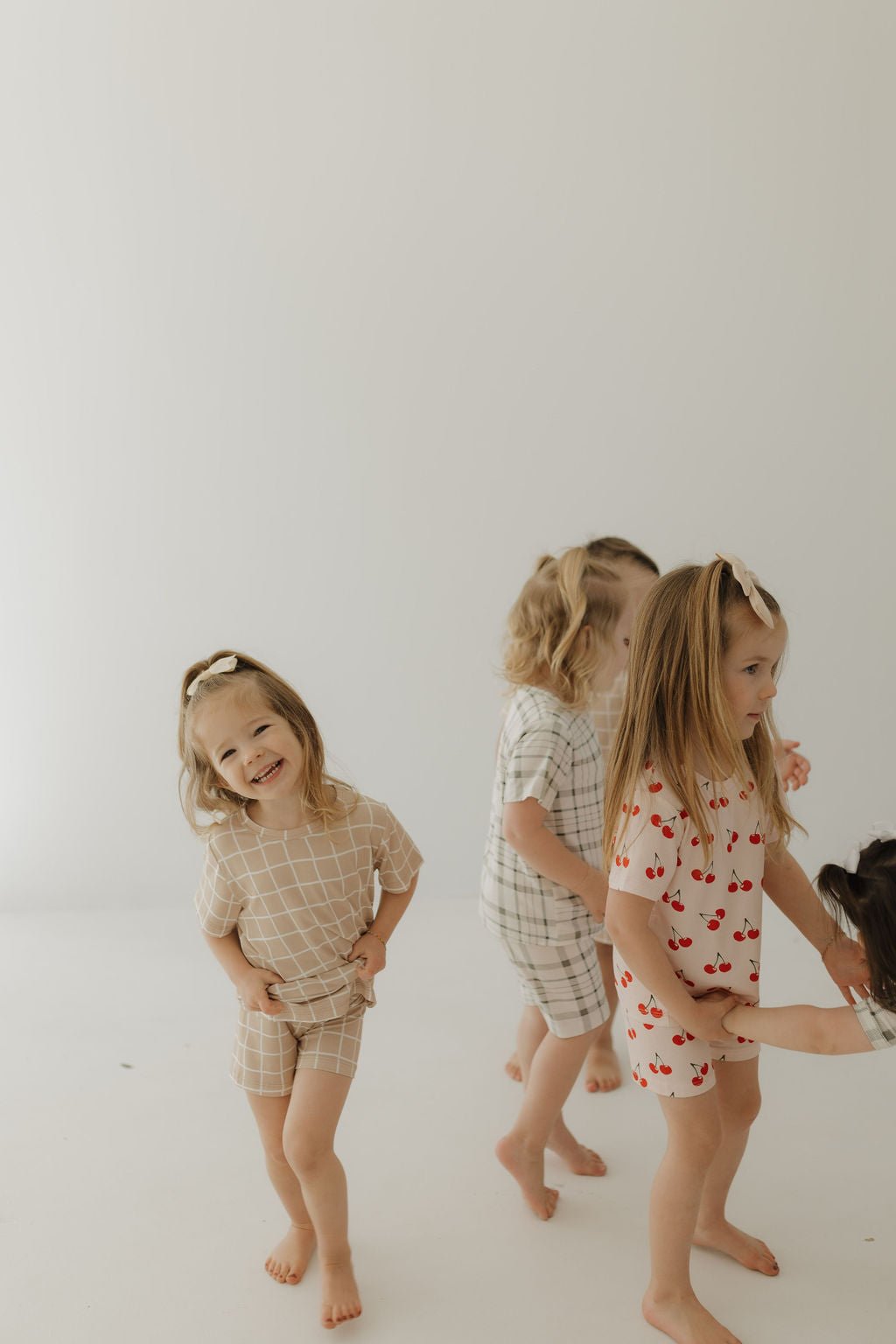 Bamboo Short Set | Cherry Orchard - Tenth & Pine - Short Set - 2/3 Years - forever french baby