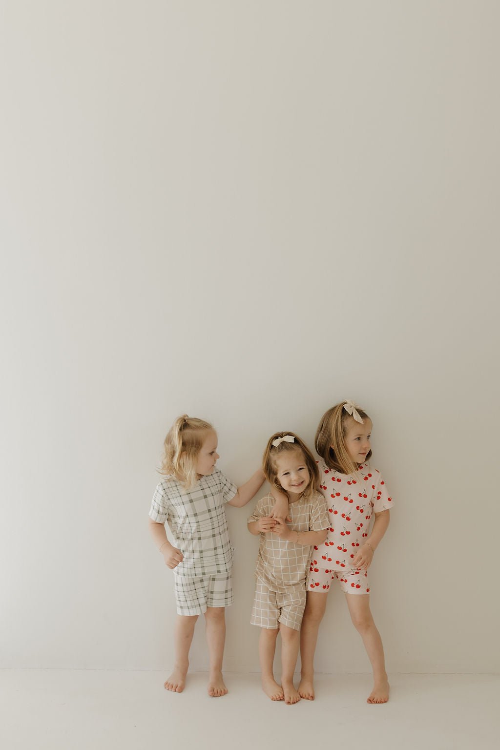 Bamboo Short Set | Cherry Orchard - Tenth & Pine - Short Set - 2/3 Years - forever french baby