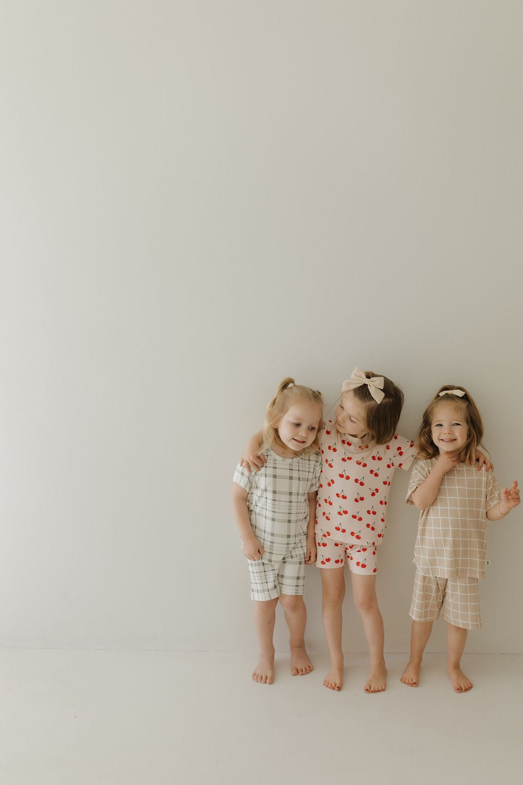 Bamboo Short Set | Cherry Orchard - Tenth & Pine - Short Set - 2/3 Years - forever french baby