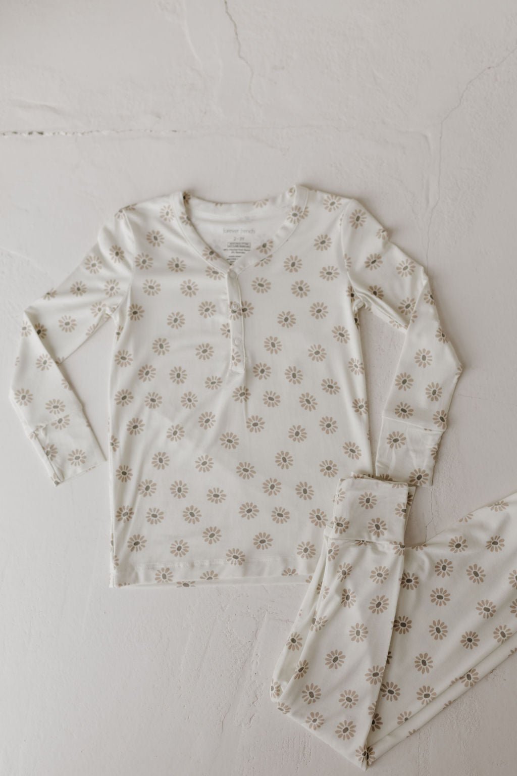 Bamboo Two Piece Pajamas | Daisy Fields - Tenth & Pine - Pajamas - 2/3 Years