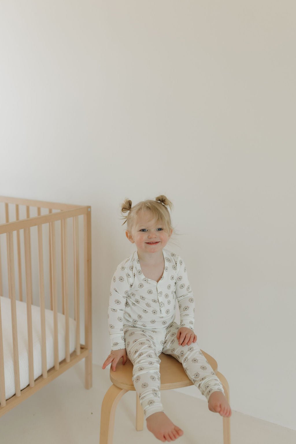 Bamboo Two Piece Pajamas | Daisy Fields - Tenth & Pine - Pajamas - 2/3 Years