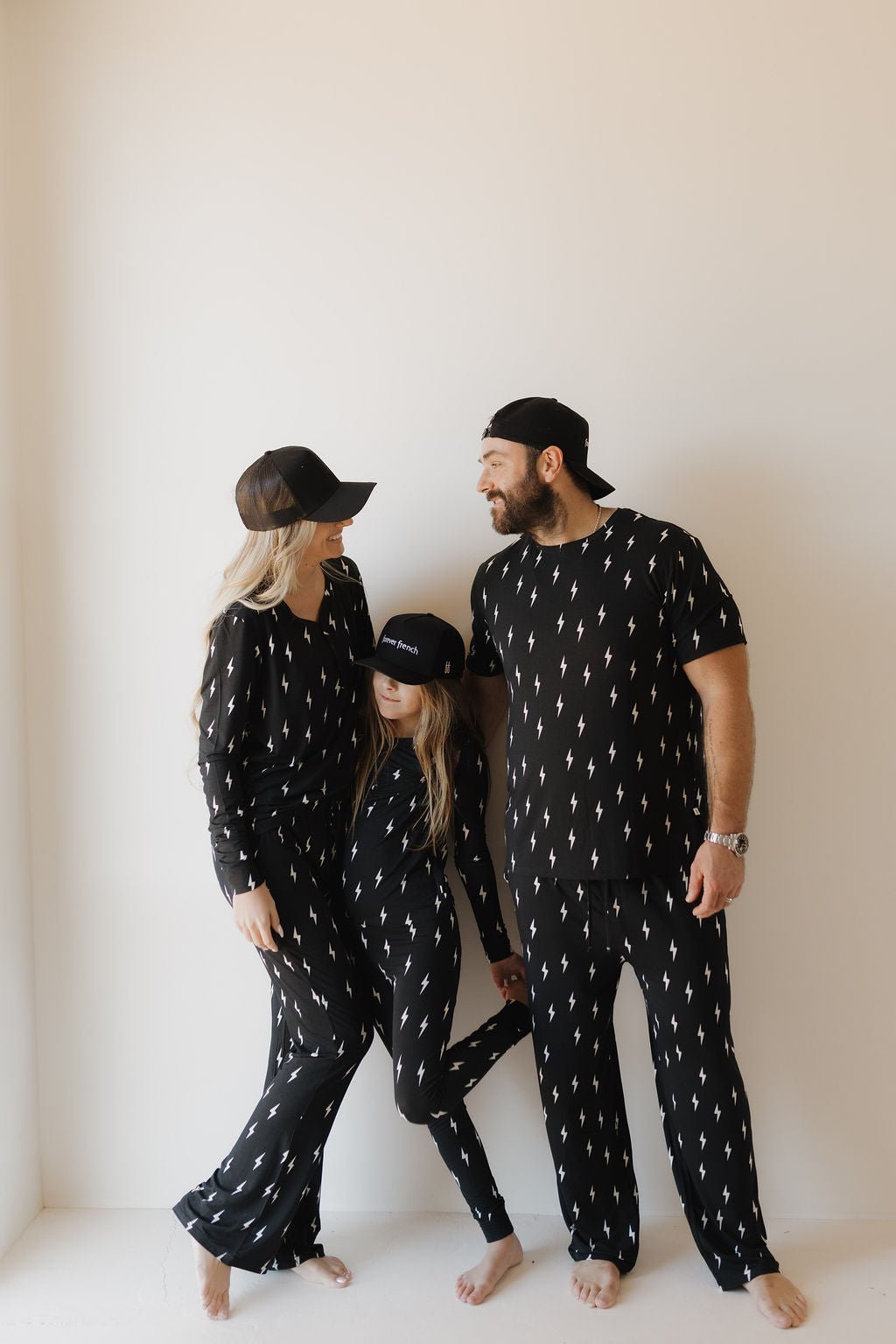 Bamboo Two Piece Pajamas | Midnight Lightning Bolt - Tenth & Pine - Pajamas - 2/3 Years