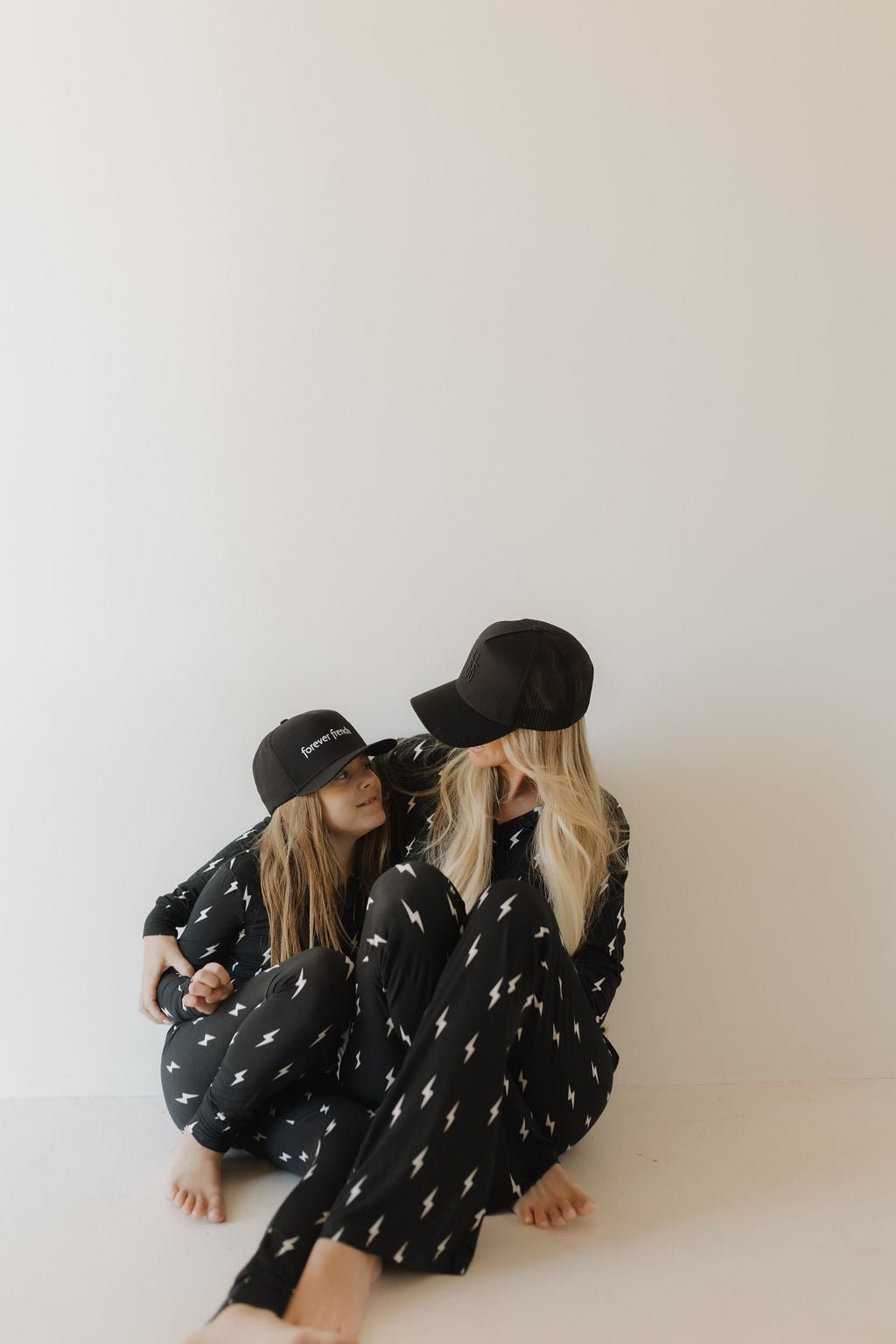 Bamboo Two Piece Pajamas | Midnight Lightning Bolt - Tenth & Pine - Pajamas - 2/3 Years