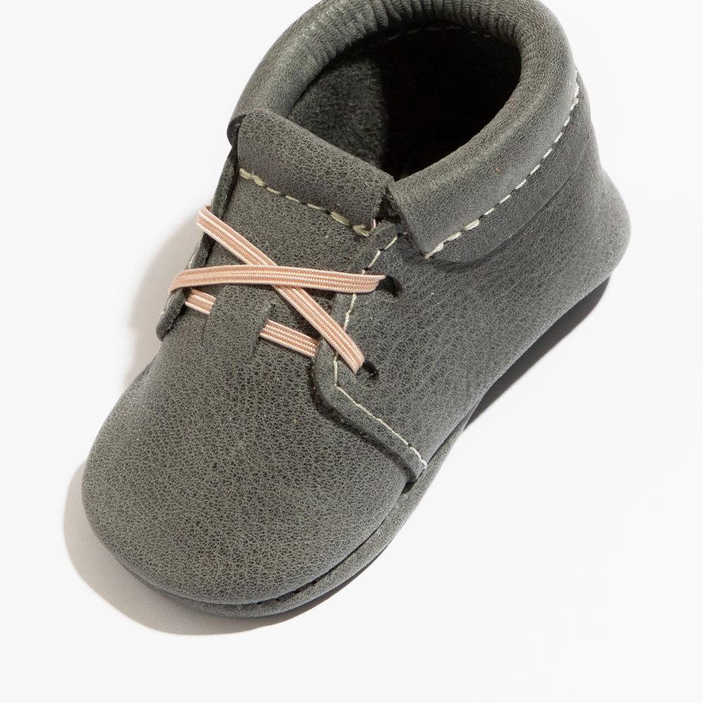 Blue Spruce Oxford Baby Shoe - Tenth & Pine - Oxford - Soft Sole - 1