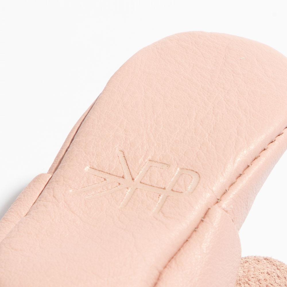 Blush Knotted Bow Baby Shoe - Tenth & Pine - Knotted Bow Mocc - Soft Sole - Newborn