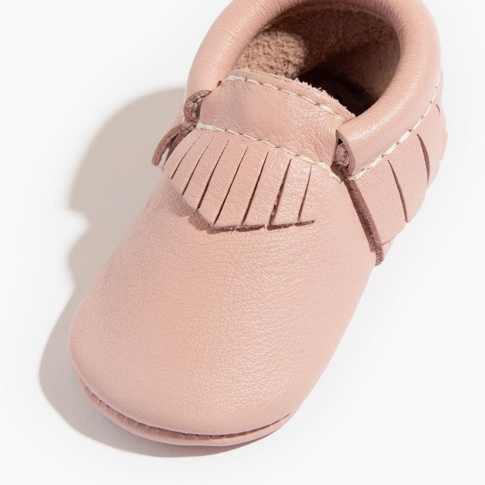 Blush Moccasin Baby Shoe - Tenth & Pine - Moccasin - Soft Sole - 1