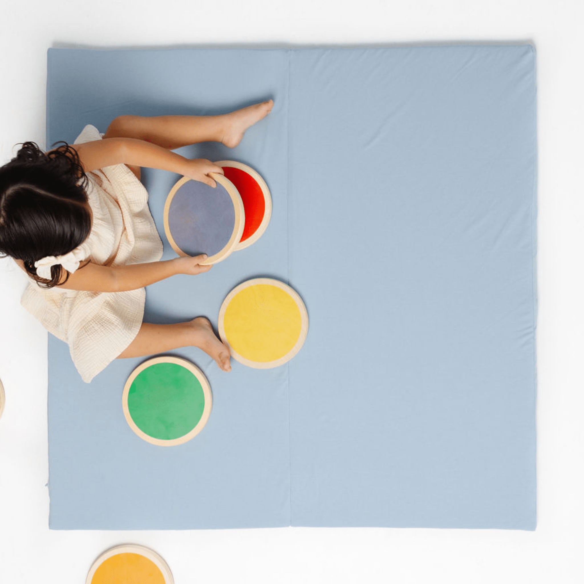 Breeze Jersey Mat - Tenth & Pine - Organic Cotton Padded Mat - Standard