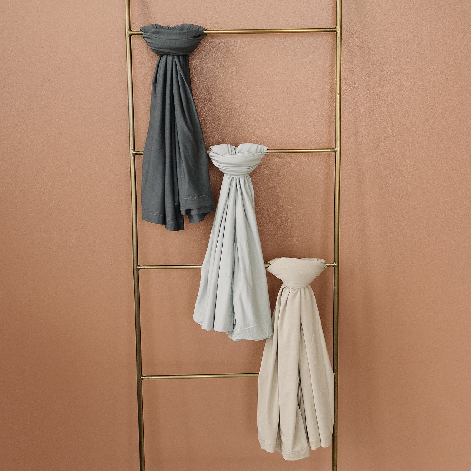 Charcoal Bamboo Stretch Swaddle - Tenth & Pine -