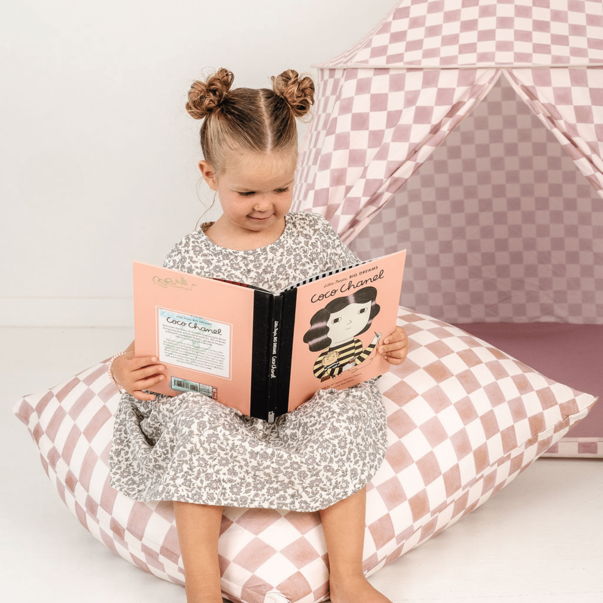 Checker Gumdrop Play Tent - Tenth & Pine - Play Tent -