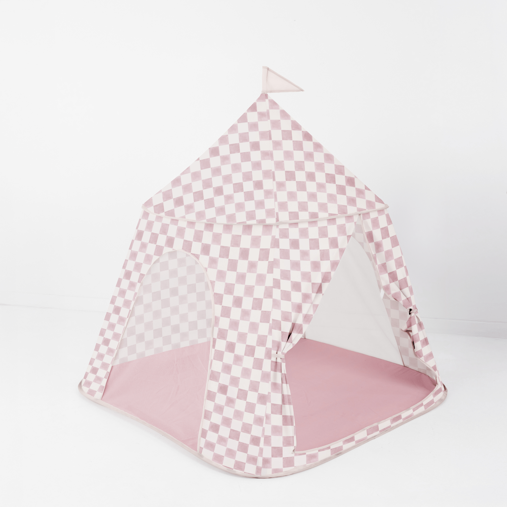 Checker Gumdrop Play Tent - Tenth & Pine - Play Tent -