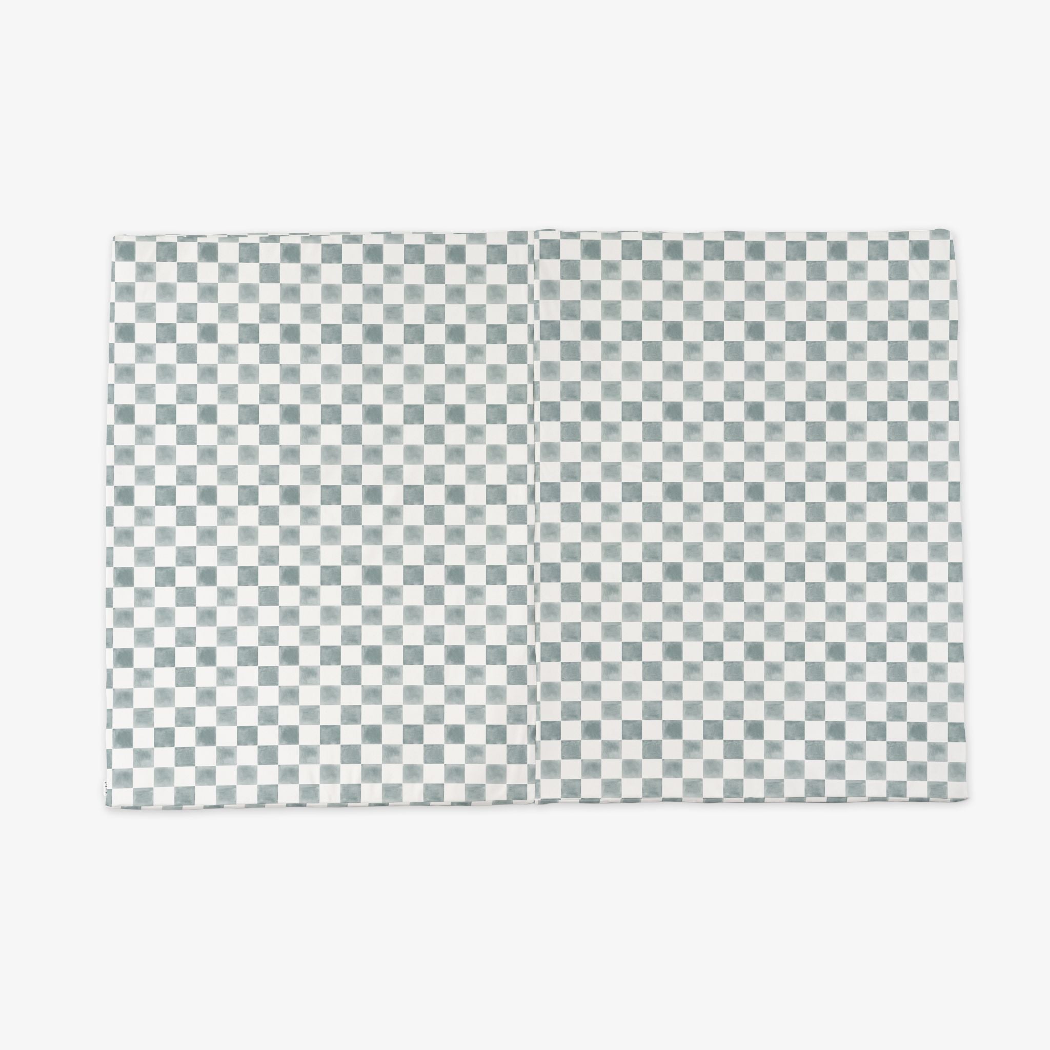 Checker Matcha Vegan Leather Mat - Tenth & Pine - Vegan Leather Padded Mat - Epic