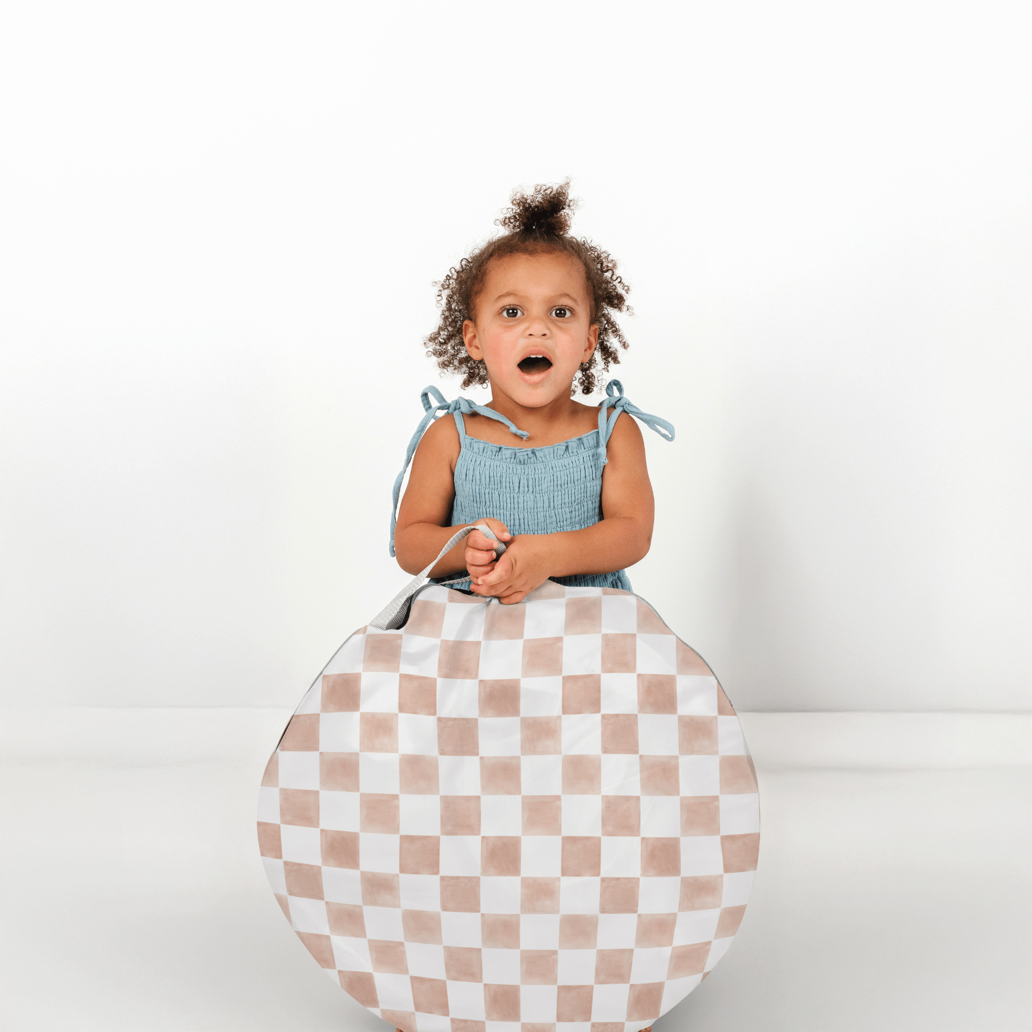 Checker Toffee Play Tent - Tenth & Pine - Play Tent -