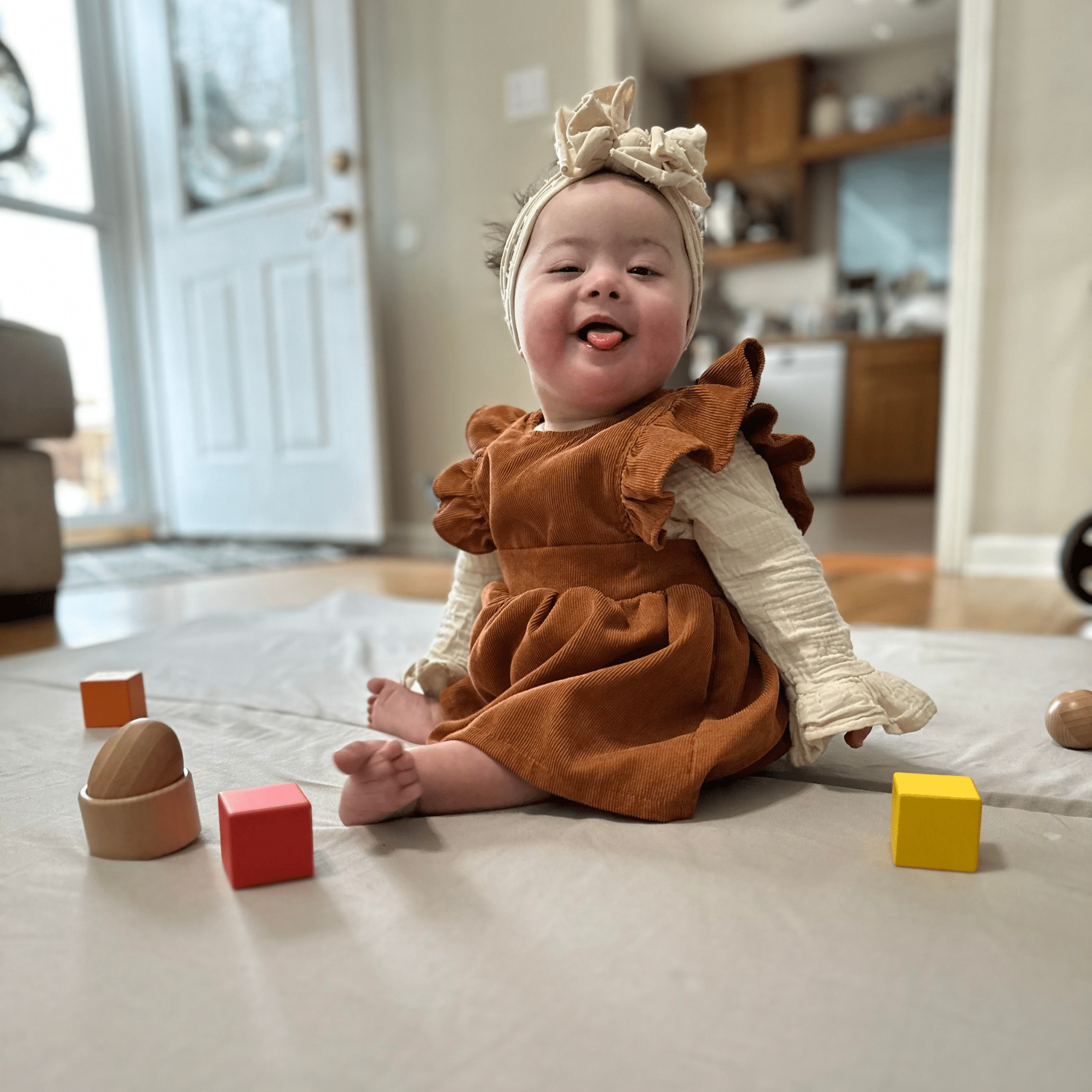 Cloud Jersey Mat - Tenth & Pine - Organic Cotton Padded Mat - Mega