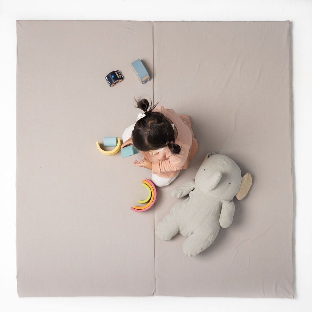 Cloud Jersey Mat - Tenth & Pine - Organic Cotton Padded Mat - Mega