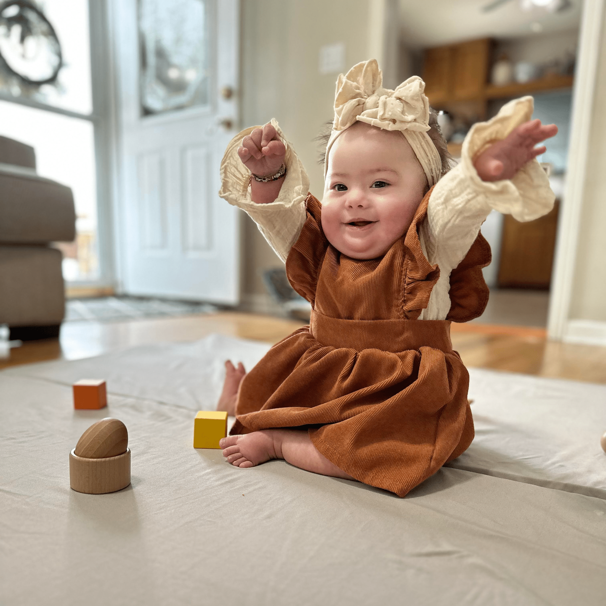 Cloud Jersey Mat - Tenth & Pine - Organic Cotton Padded Mat - Standard