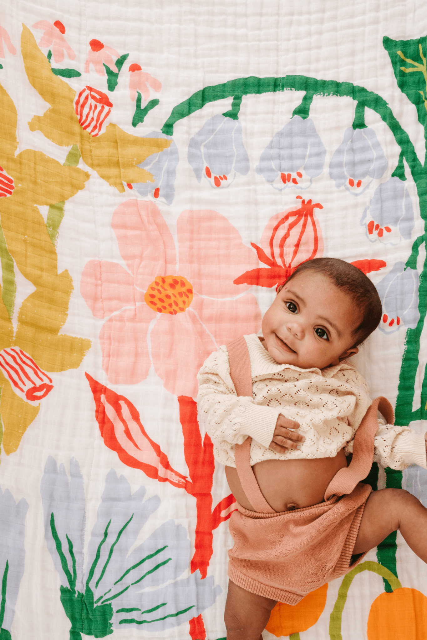 Cottage Garden Throw Blanket - Tenth & Pine - Quilts -