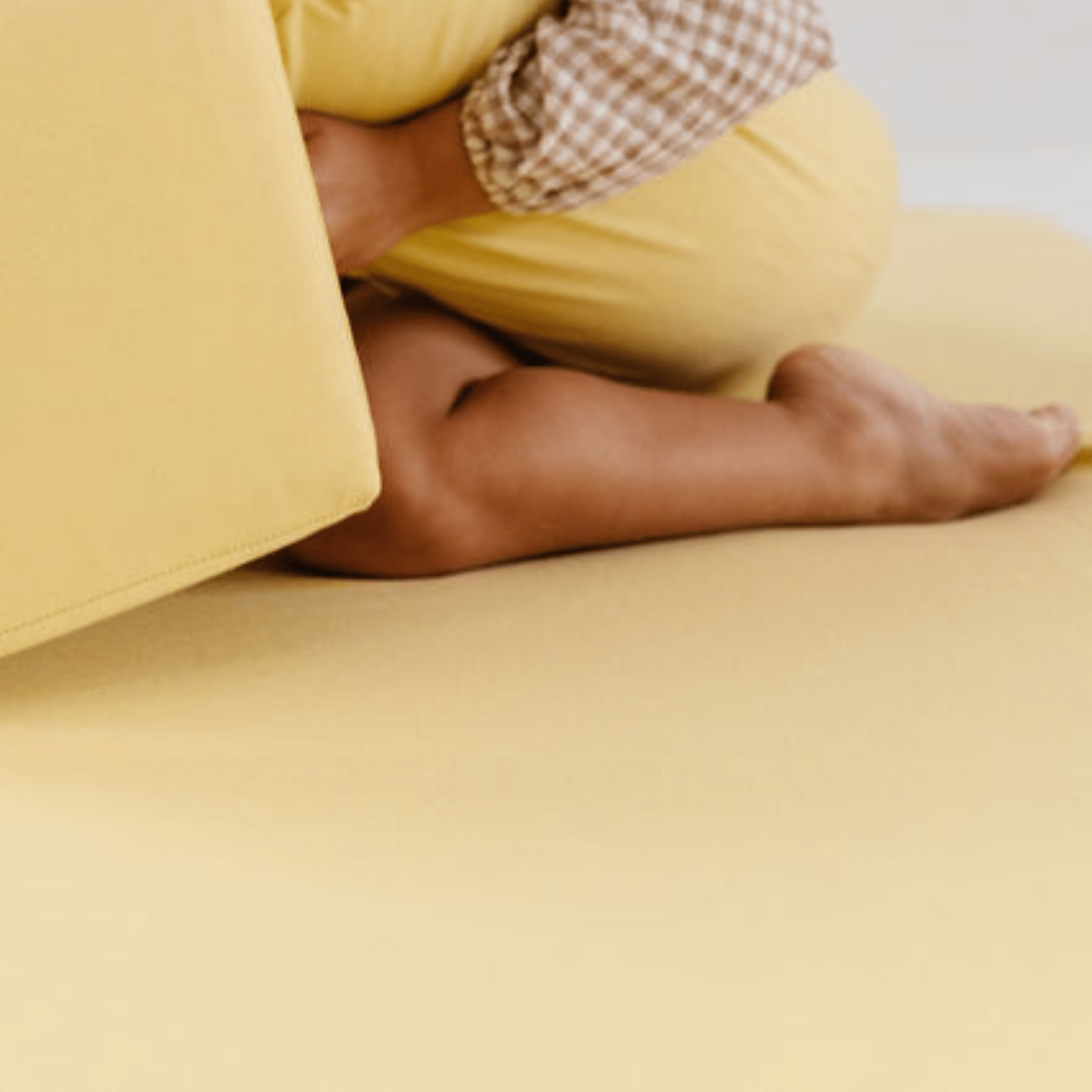 Daisy Jersey Mat - Tenth & Pine - Organic Cotton Padded Mat - Mega