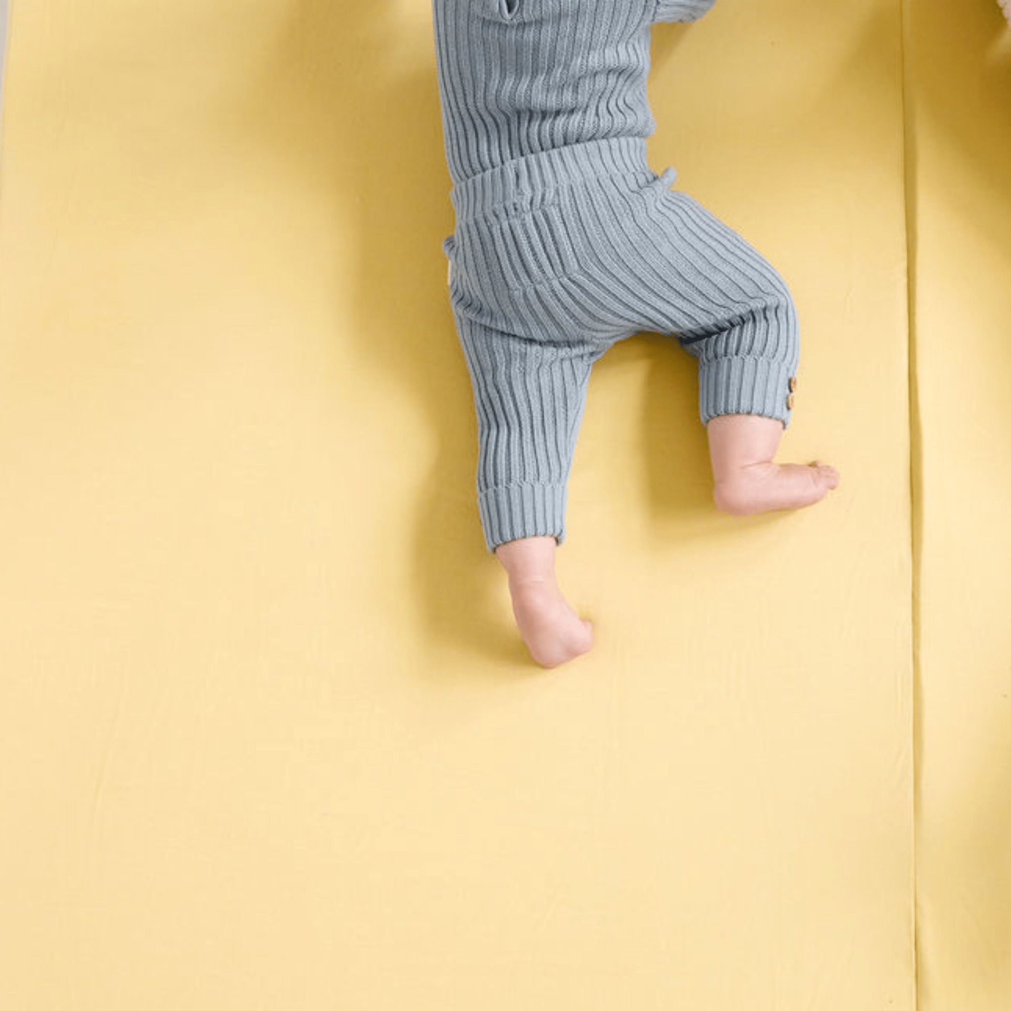 Daisy Jersey Mat - Tenth & Pine - Organic Cotton Padded Mat - Mega