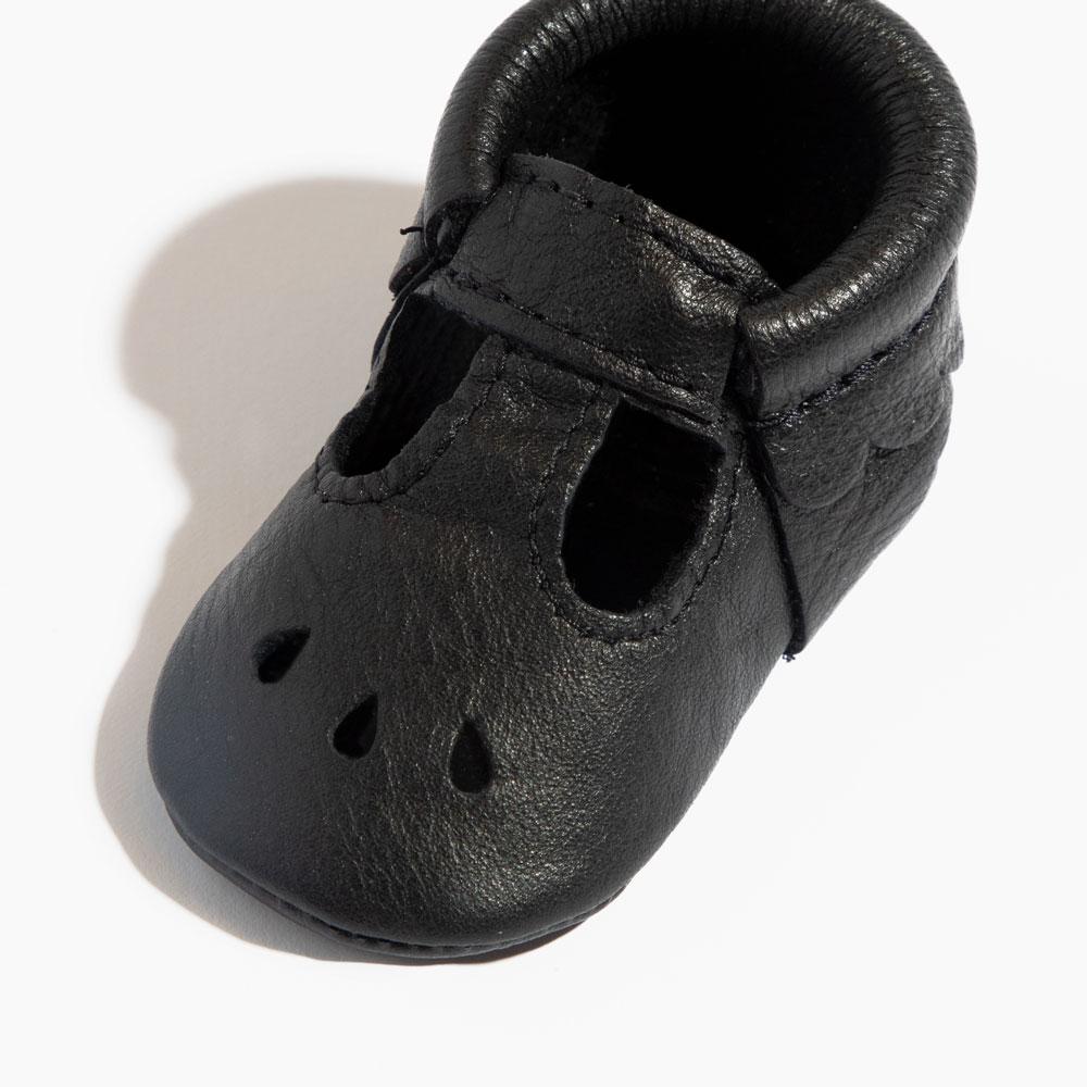 Ebony Mary Jane Baby Shoe - Tenth & Pine - Mary Jane - Soft Sole - 1