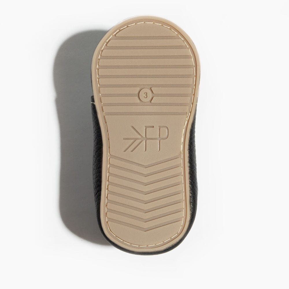 Ebony Oxford Baby Shoe - Tenth & Pine - Oxford - Soft Sole - 1