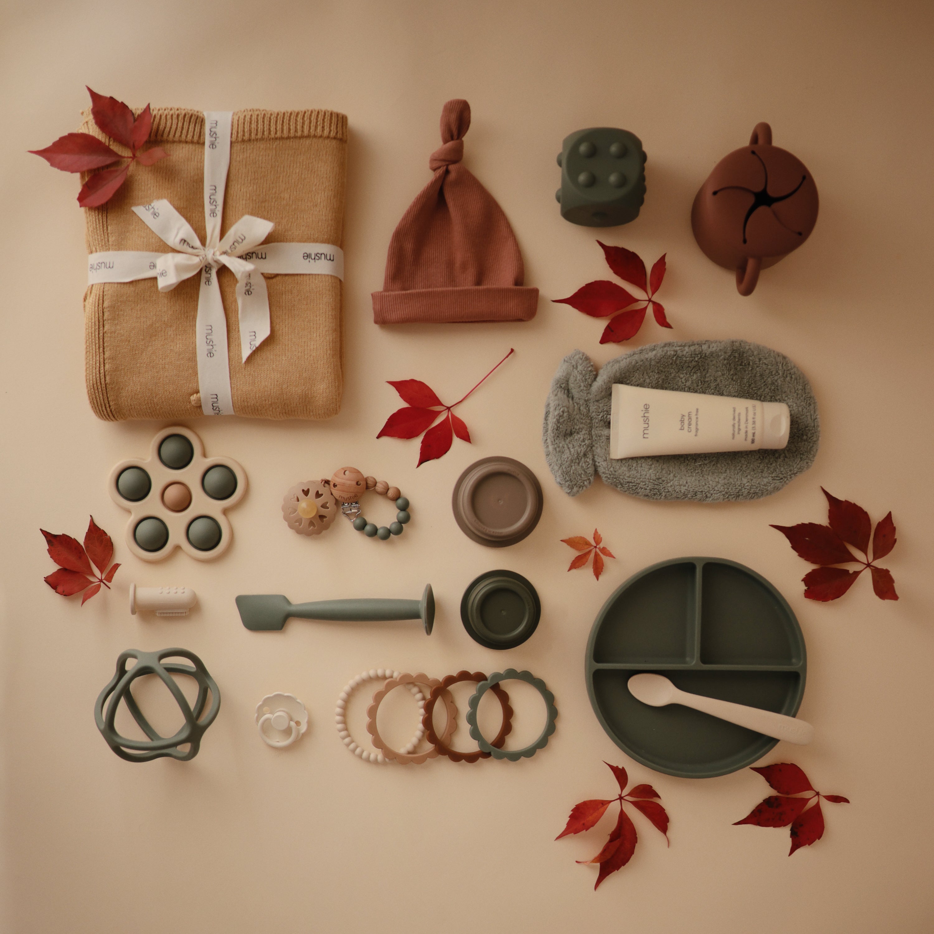 FRIGG Andersen Fairytale Natural Rubber Pacifier 2 - Pack - Tenth & Pine - FRIGG PACIFIERS - 6 - 18 months - Twilight Mauve/Primrose