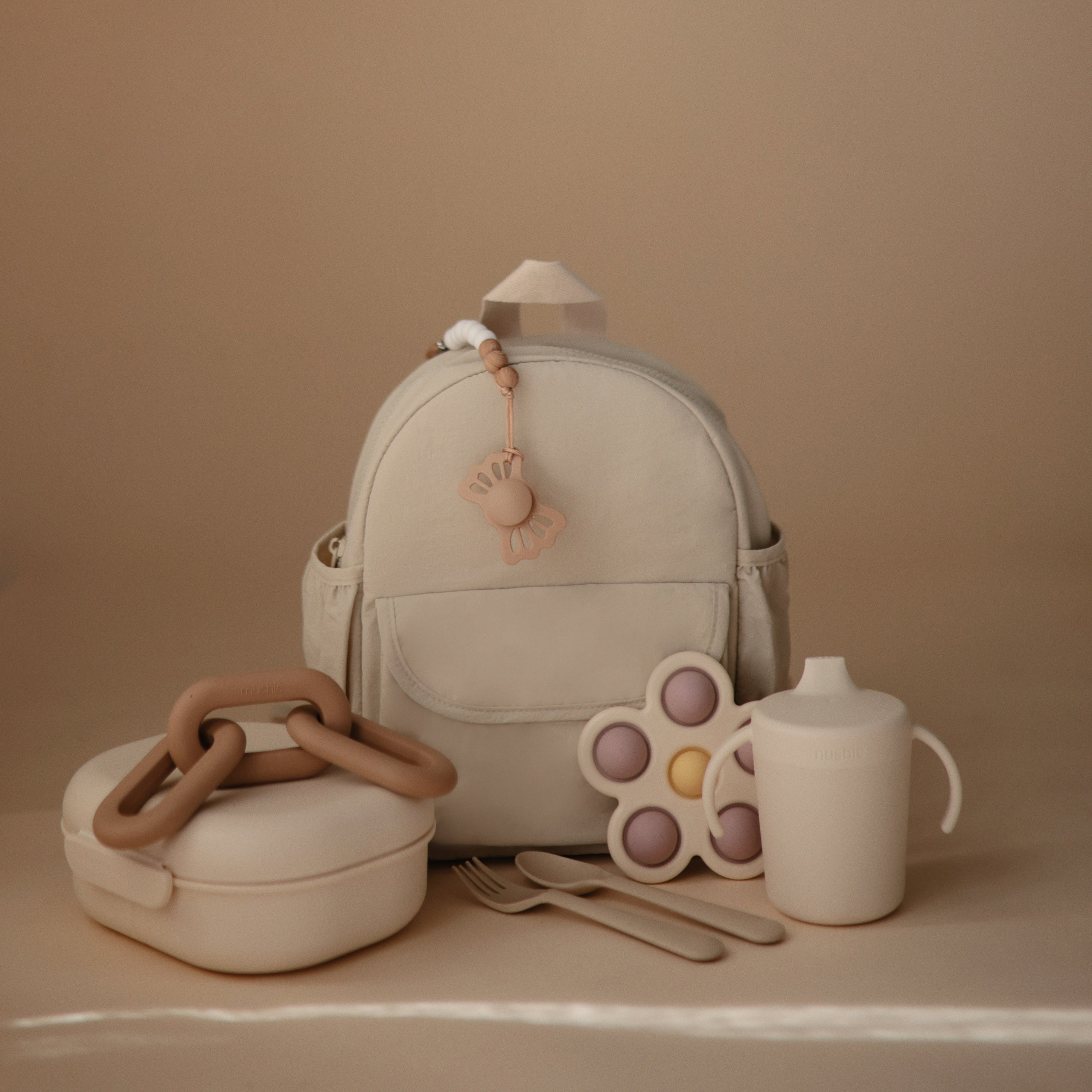 Silicone Pacifier Clip | Eva - Tenth & Pine - Pacifier Clip - Black