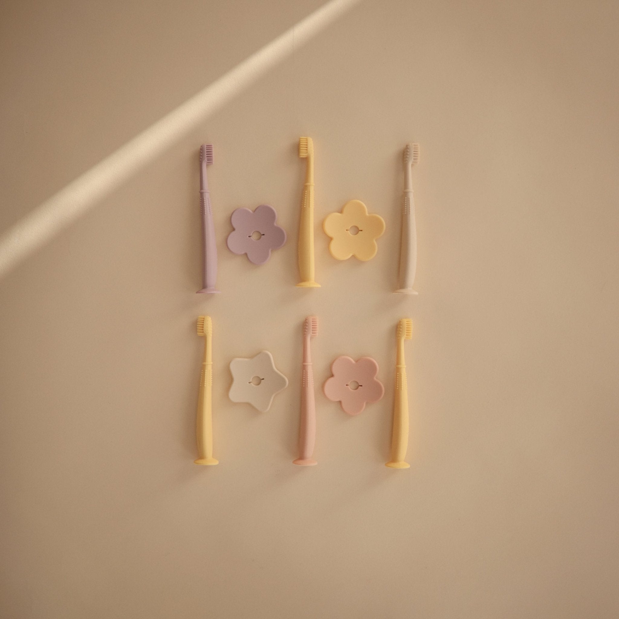 Flower Training Toothbrush - Tenth & Pine - Training Toothbrush - Soft Lilac