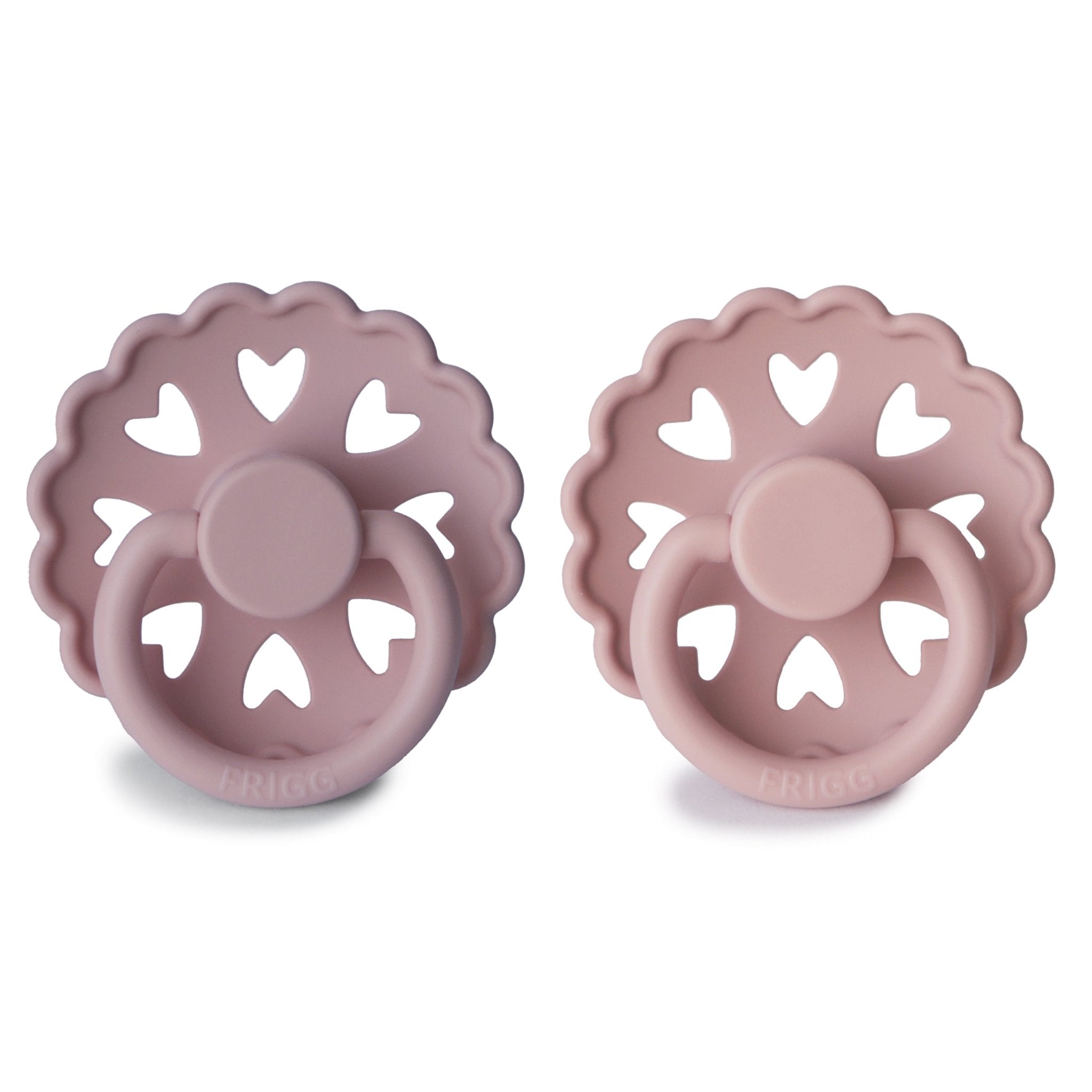 FRIGG Andersen Fairytale Silicone Pacifier 2 - Pack - Tenth & Pine - FRIGG PACIFIERS - 6 - 18 months - Twilight Mauve/Primrose