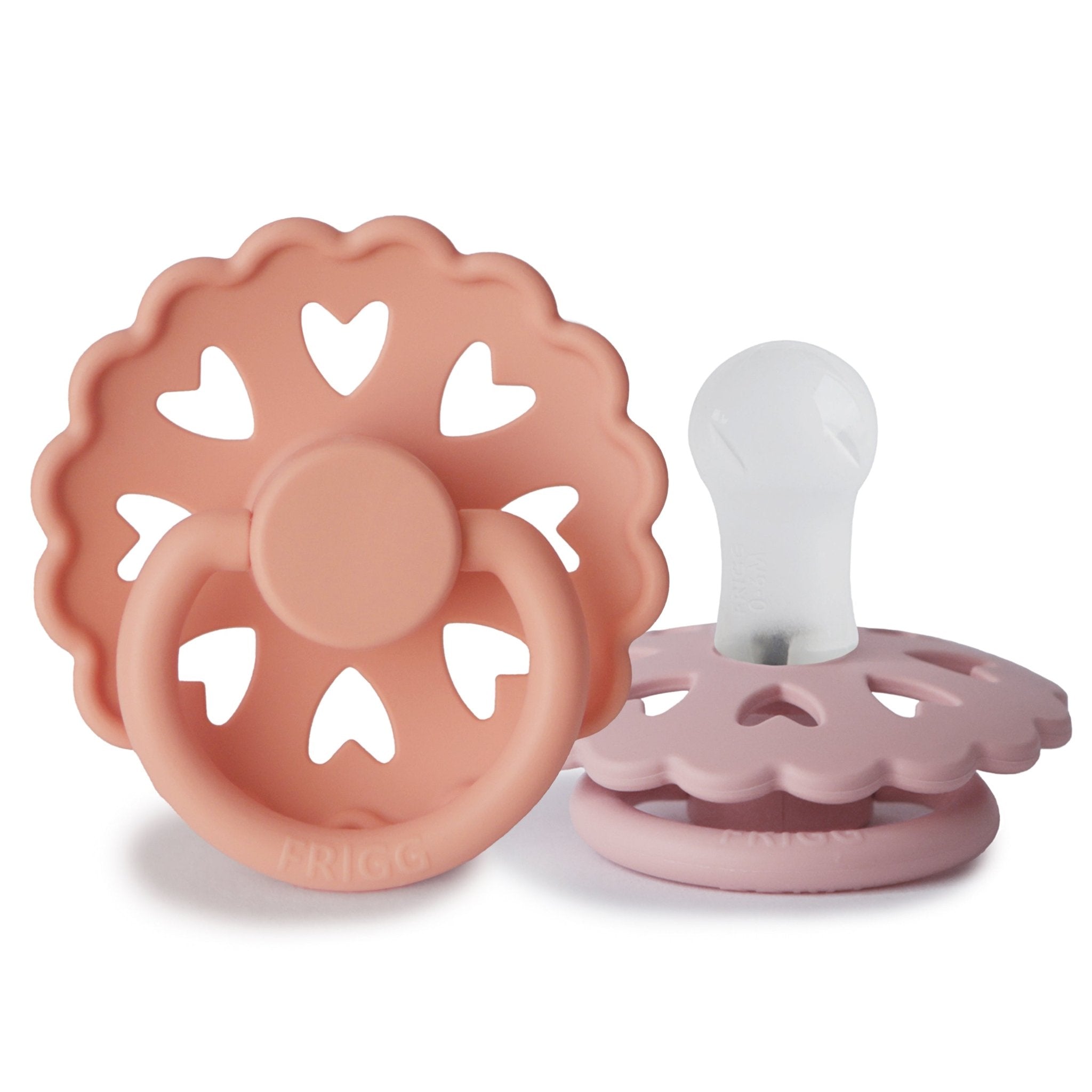 FRIGG Andersen Fairytale Silicone Pacifier 2 - Pack - Tenth & Pine - FRIGG PACIFIERS - 0 - 6 months - Pretty in Peach/Primrose