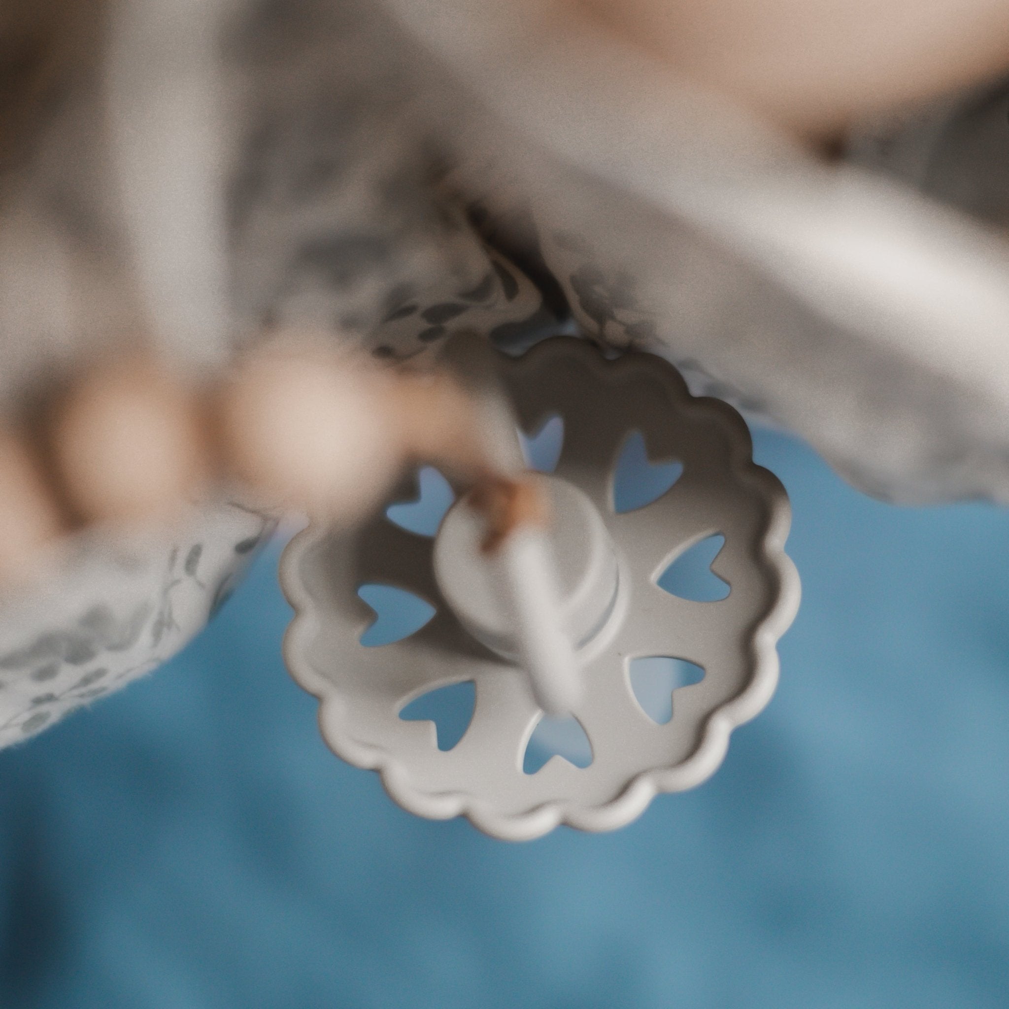 FRIGG Andersen Fairytale Silicone Pacifier 2 - Pack - Tenth & Pine - FRIGG PACIFIERS - 6 - 18 months - Stone Blue/Willow Gray