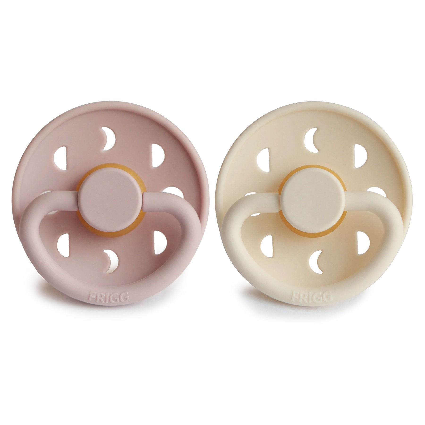 FRIGG Moon Natural Rubber Pacifier 2 - Pack - Tenth & Pine - FRIGG PACIFIERS - 6 - 18 months - Sage/Portobello