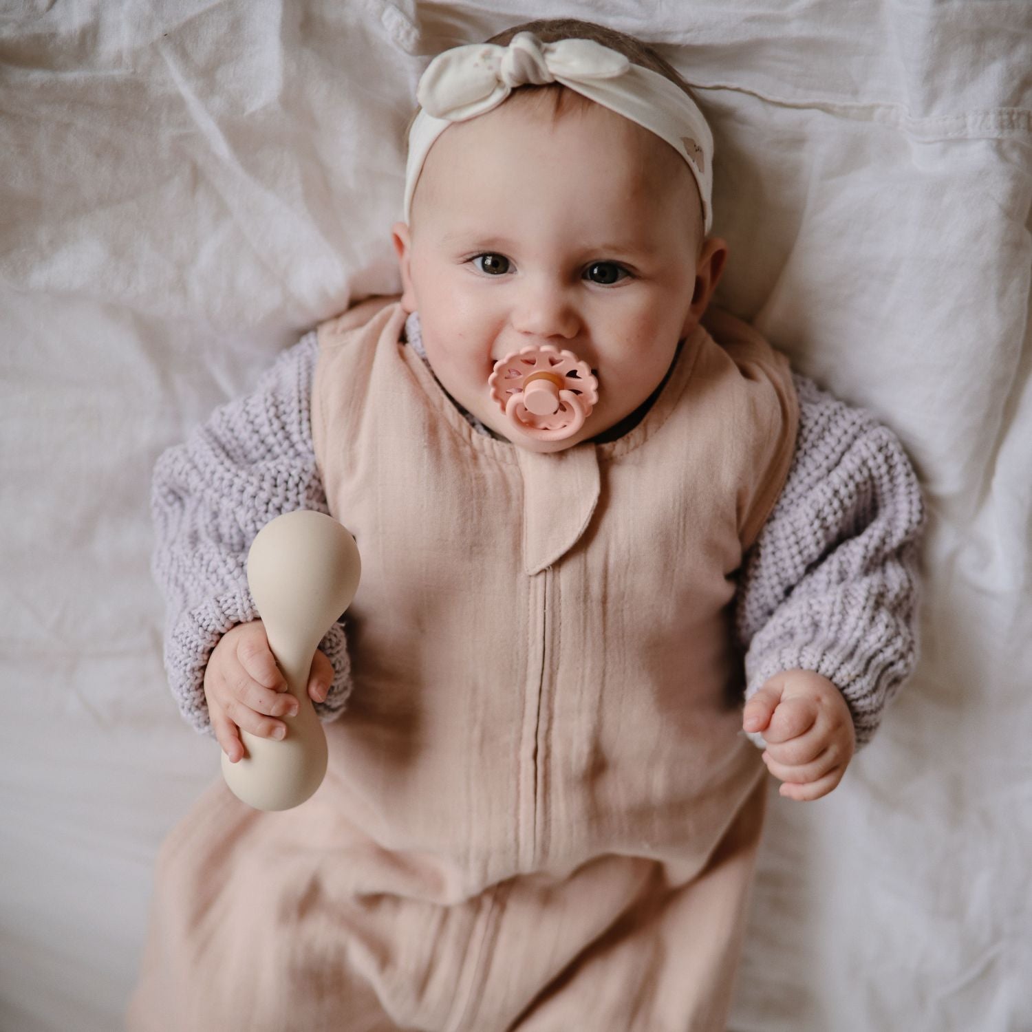 FRIGG Silicone Pacifier 4 - Pack - Tenth & Pine - FRIGG PACIFIERS - 6 - 18 Months - Sunset Bliss