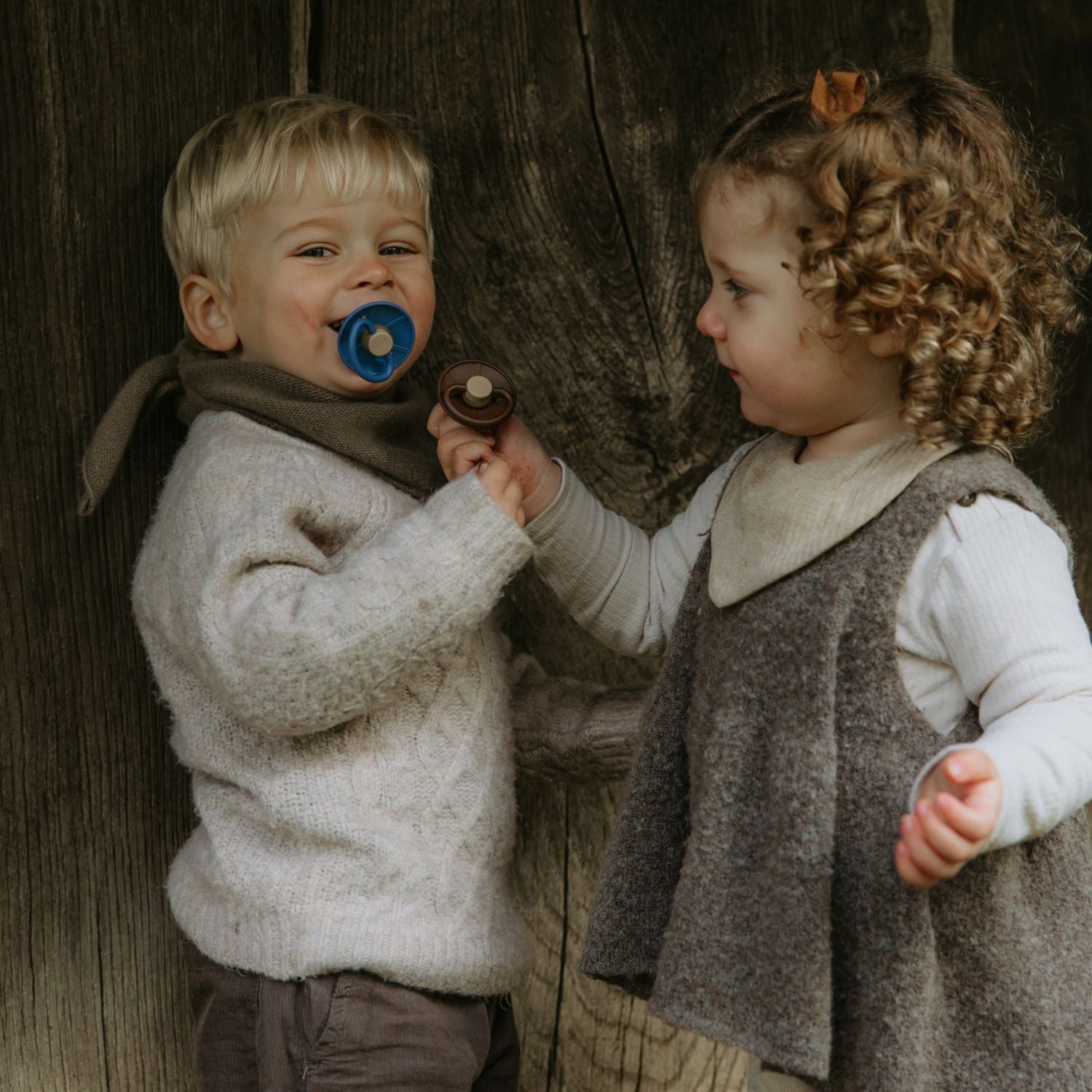 FRIGG Silicone Pacifier 4 - Pack - Tenth & Pine - FRIGG PACIFIERS - 6 - 18 Months - Sunset Bliss