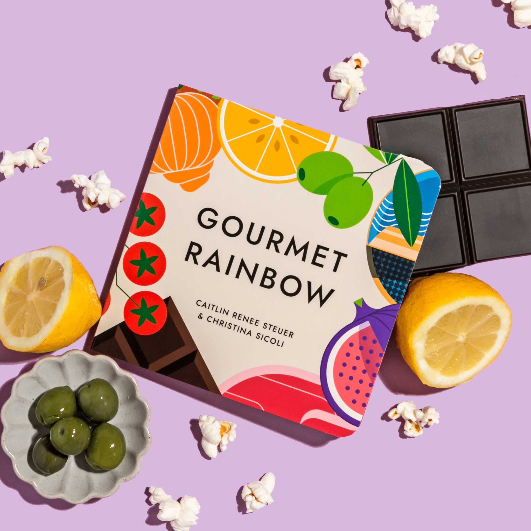 Gourmet Rainbow Board Book - Tenth & Pine - Board Book -